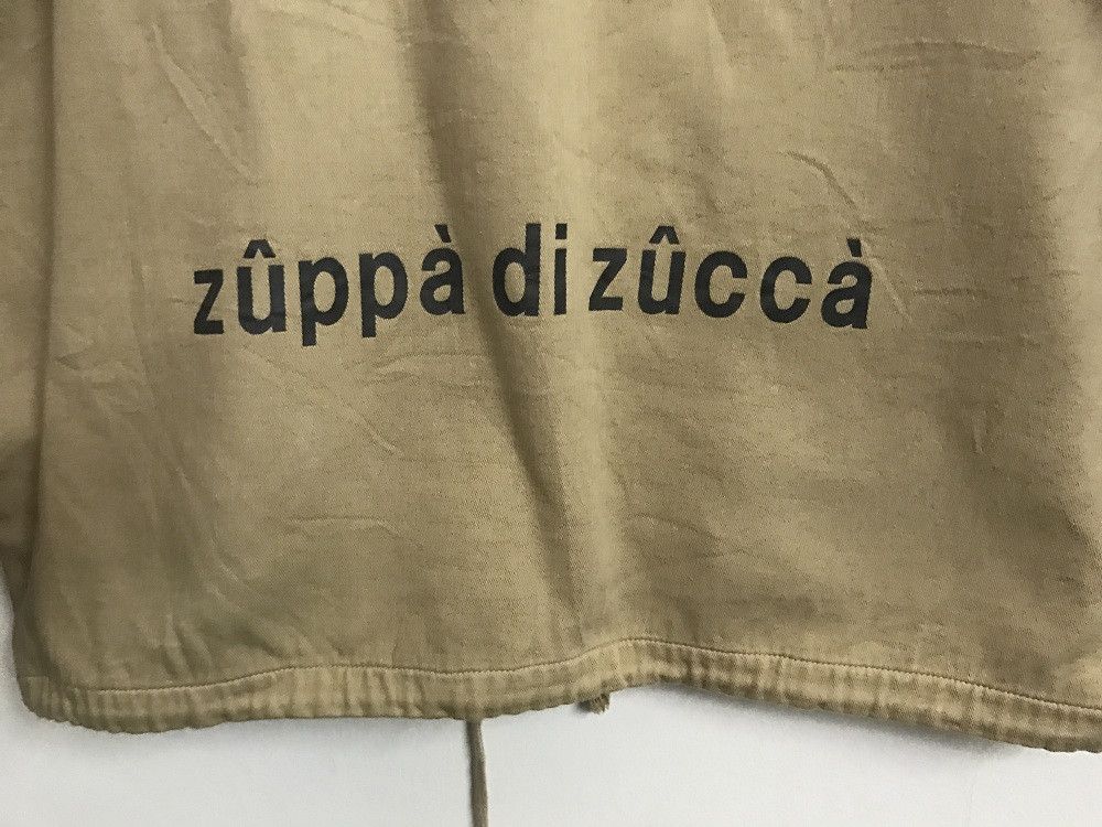 CABANE de ZUCCa Vintage Japanese Brand Zuppa di Zucca Spellout Zipper Hooded Size US M / EU 48-50 / 2 - 2 Thumbnail