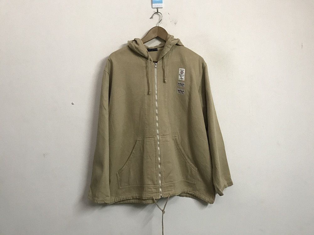 CABANE de ZUCCa Vintage Japanese Brand Zuppa di Zucca Spellout Zipper Hooded Size US M / EU 48-50 / 2 - 5 Thumbnail
