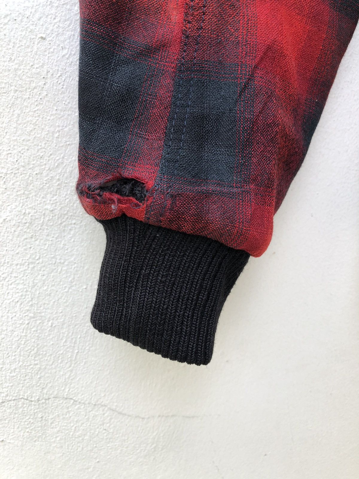 CABANE de ZUCCa CABANE de Zucca Plaid Six Pocket Tactical Bomber Jacket Size US M / EU 48-50 / 2 - 17 Thumbnail