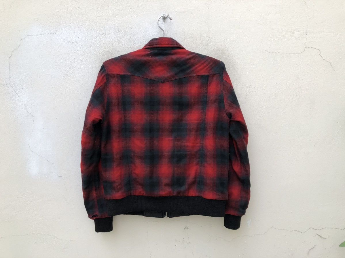 CABANE de ZUCCa CABANE de Zucca Plaid Six Pocket Tactical Bomber Jacket Size US M / EU 48-50 / 2 - 14 Thumbnail