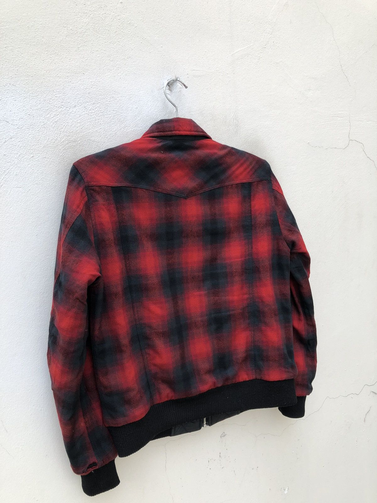 CABANE de ZUCCa CABANE de Zucca Plaid Six Pocket Tactical Bomber Jacket Size US M / EU 48-50 / 2 - 15 Thumbnail