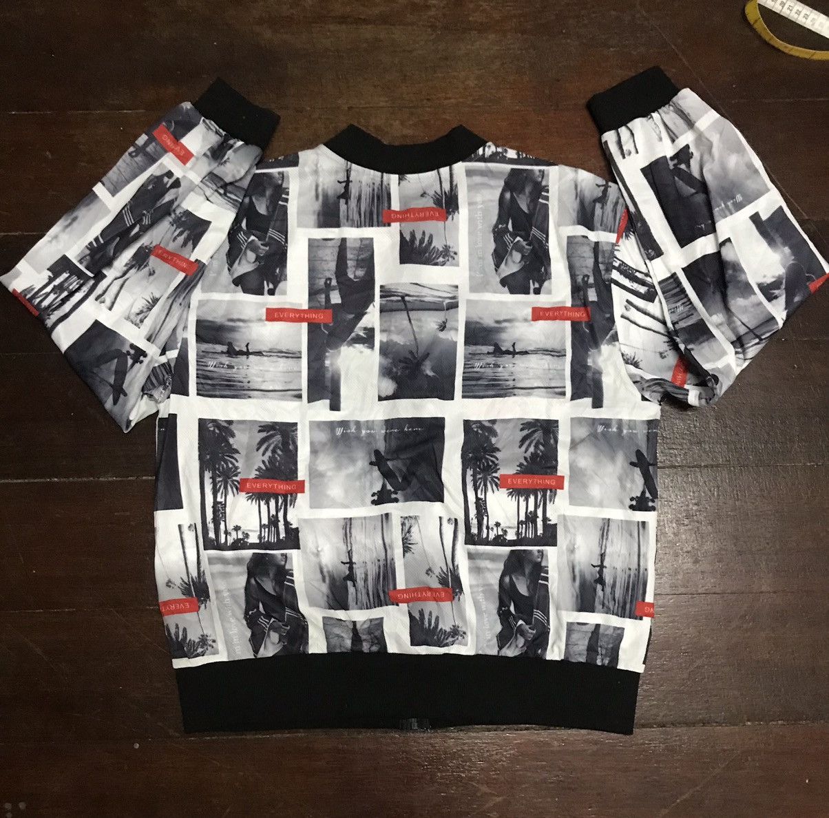 Japanese Brand fullprint printed zipper jacket by fiapper Size US M / EU 48-50 / 2 - 8 Thumbnail