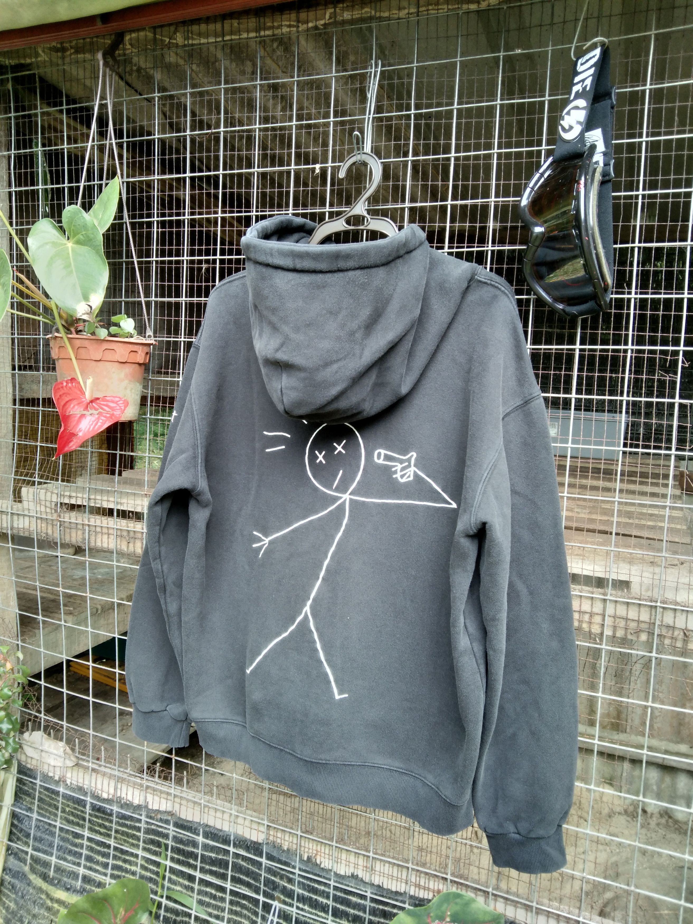 Japanese Brand COMPAGNO "DON'T HATE" RARE HOODIE Size US L / EU 52-54 / 3 - 5 Thumbnail