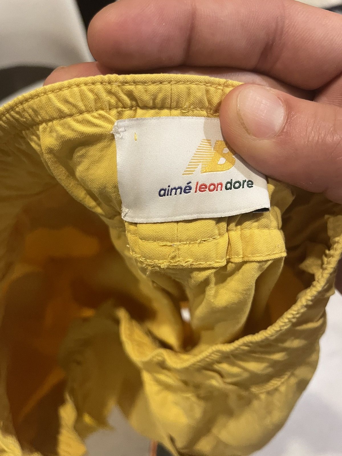 Aime Leon Dore × New Balance 2019 Aime Leon Dore x New Balance Yellow Shorts Size US 31 - 9 Thumbnail