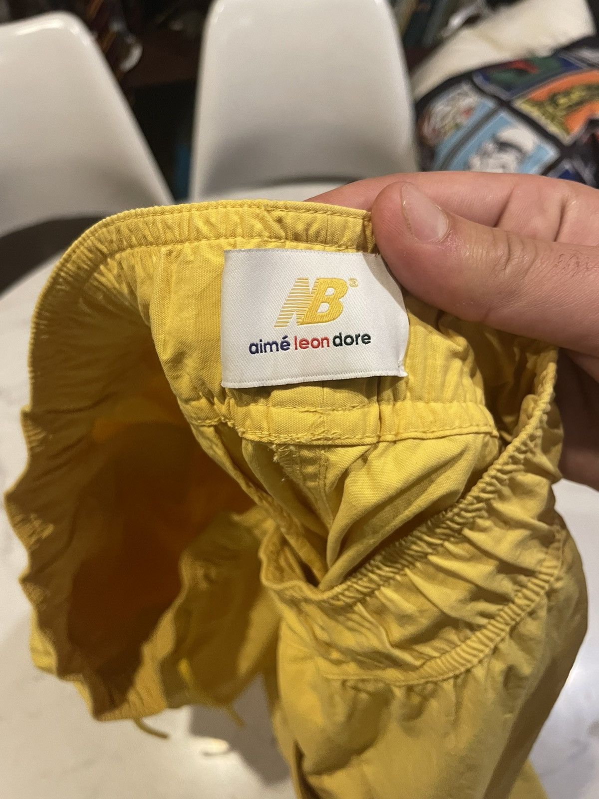 Aime Leon Dore × New Balance 2019 Aime Leon Dore x New Balance Yellow Shorts Size US 31 - 8 Thumbnail