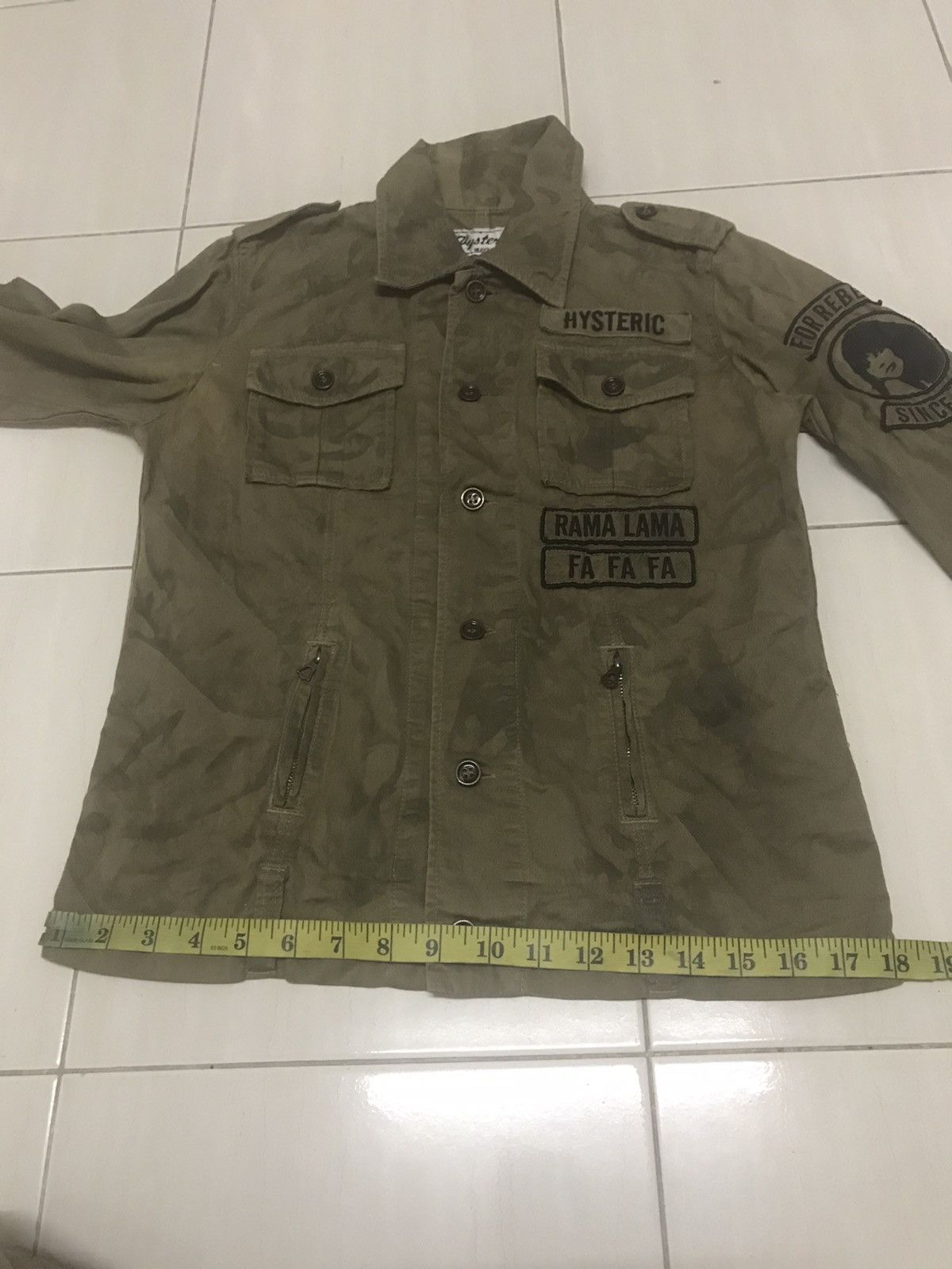 Designer × Hysteric Glamour × Japanese Brand Distressed Hysteric Glamour Leather jacket Size US S / EU 44-46 / 1 - 18 Thumbnail