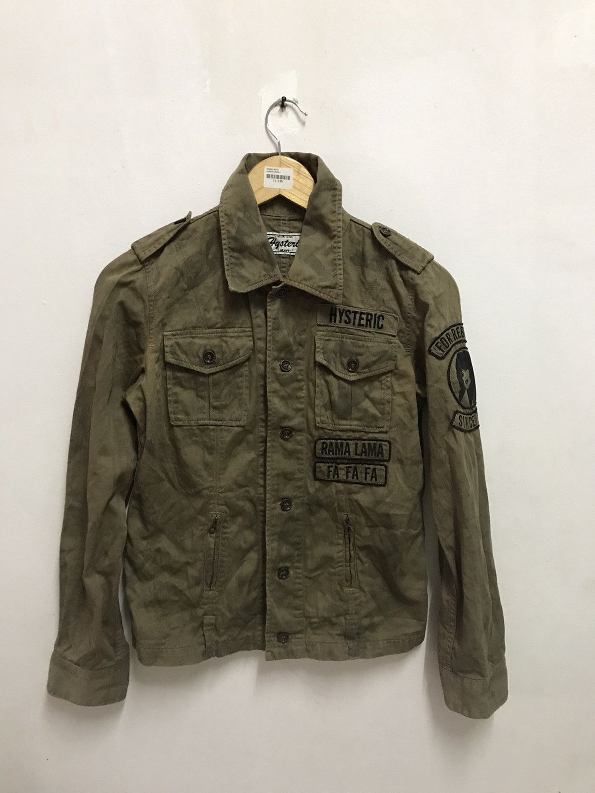 Designer × Hysteric Glamour × Japanese Brand Distressed Hysteric Glamour Leather jacket Size US S / EU 44-46 / 1 - 1 Thumbnail