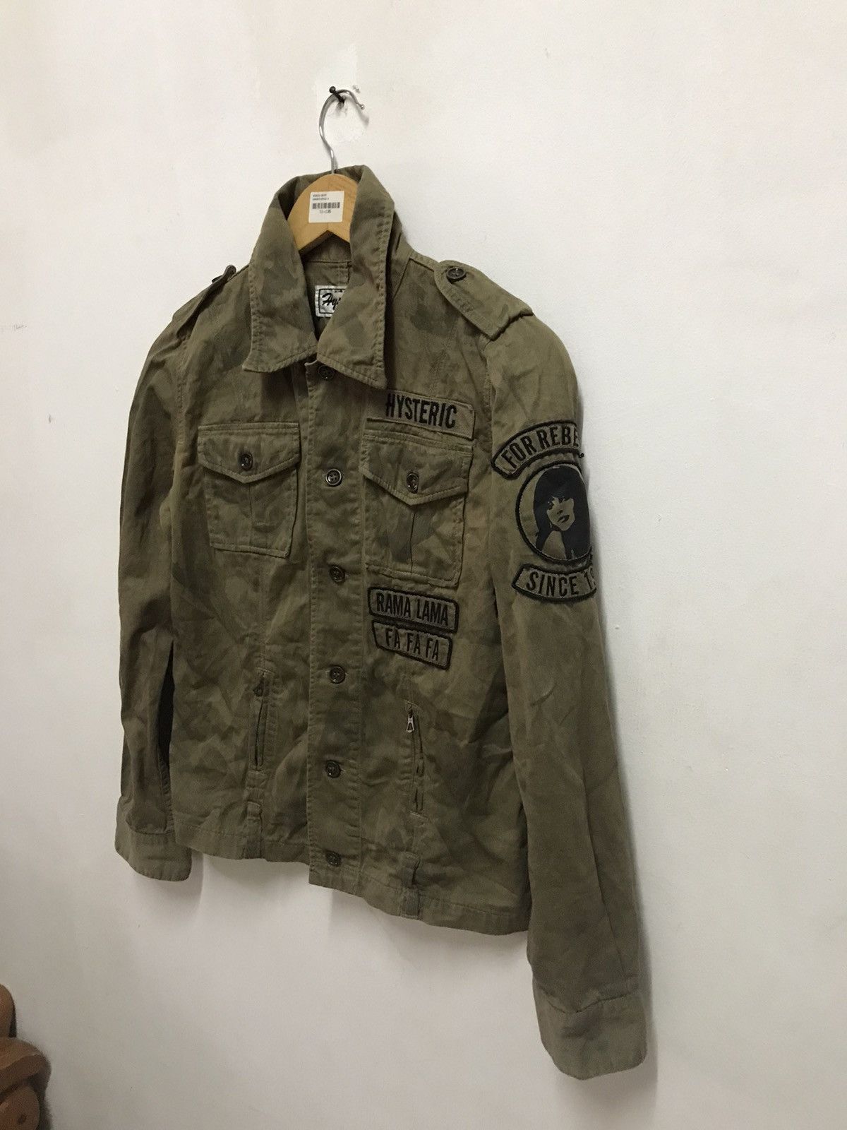 Designer × Hysteric Glamour × Japanese Brand Distressed Hysteric Glamour Leather jacket Size US S / EU 44-46 / 1 - 2 Thumbnail