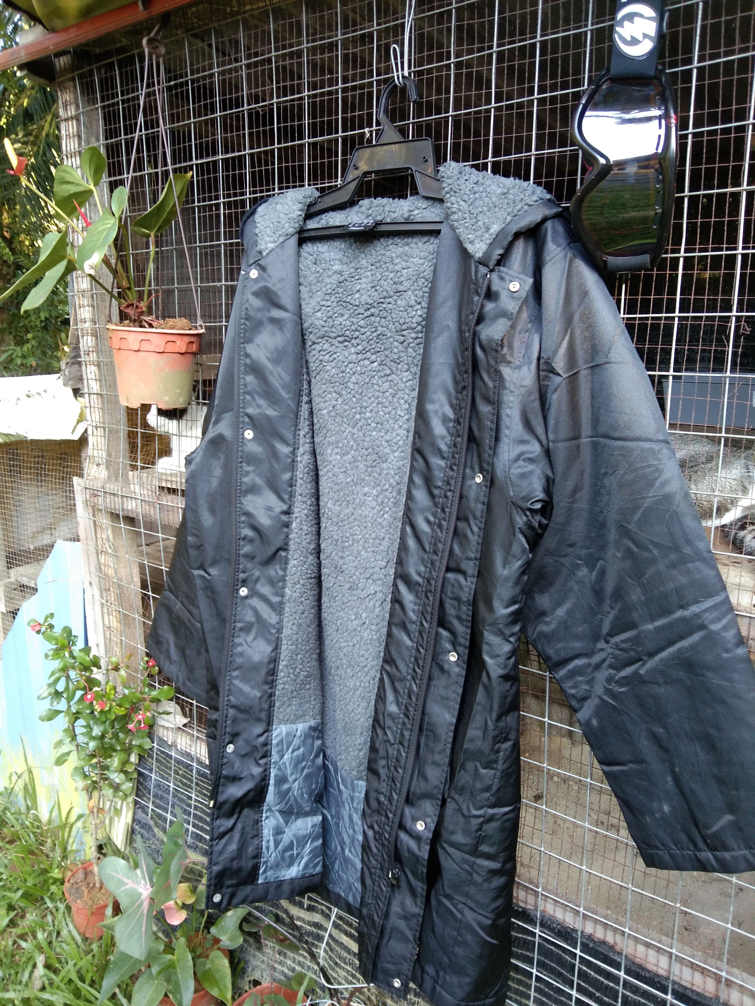Adidas × Sports Specialties ADIDAS HOODIE SHERPA PARKA LONG JACKET ( VINTAGE ) Size US L / EU 52-54 / 3 - 6 Thumbnail