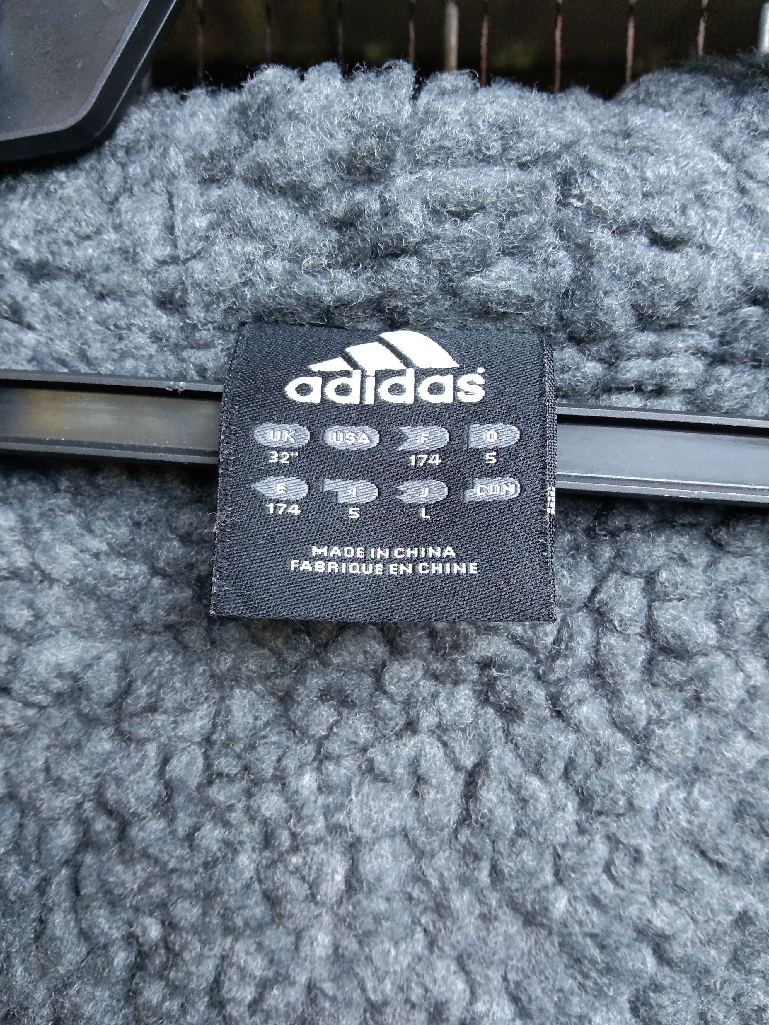 Adidas × Sports Specialties ADIDAS HOODIE SHERPA PARKA LONG JACKET ( VINTAGE ) Size US L / EU 52-54 / 3 - 12 Thumbnail