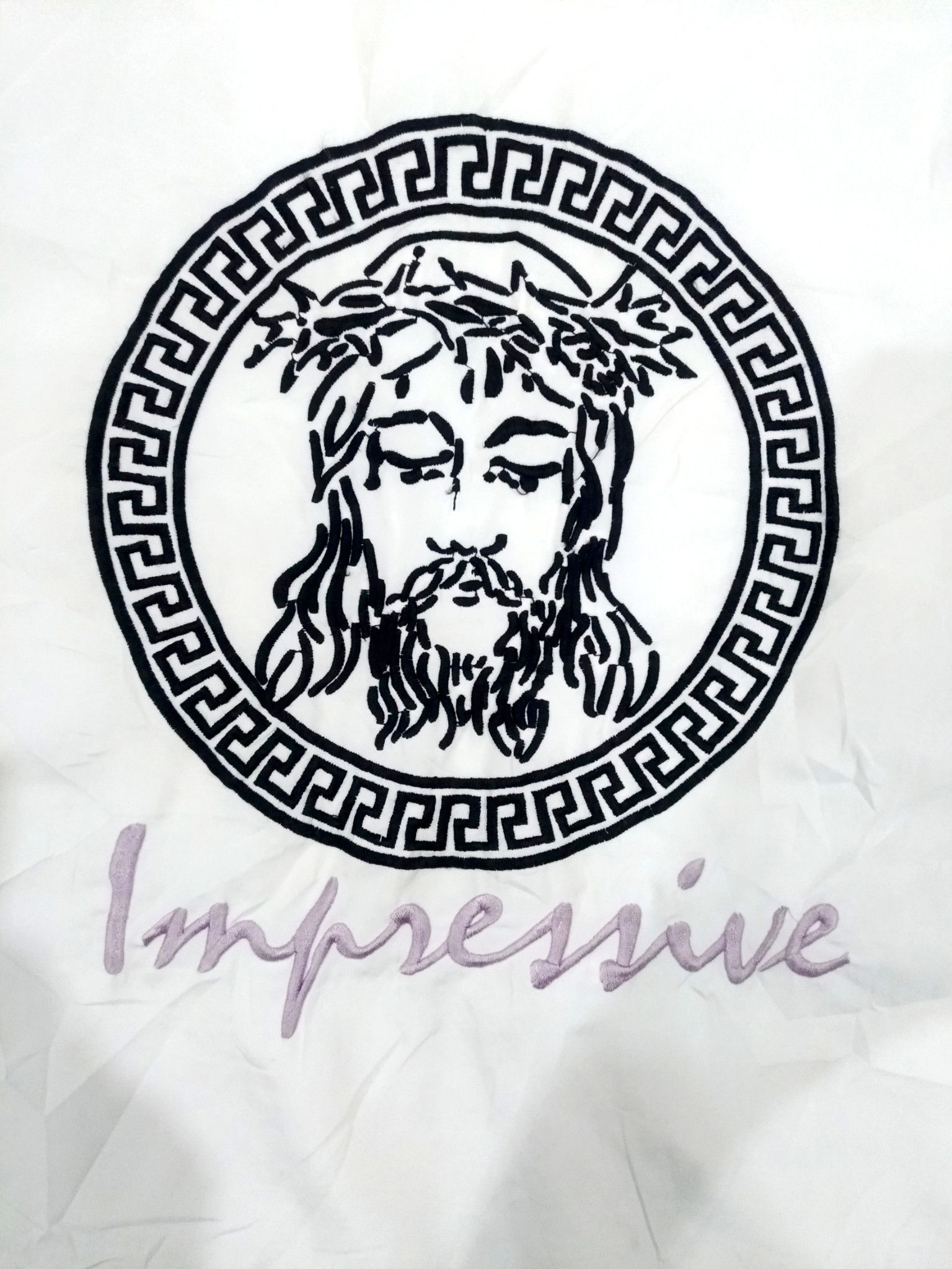 Japanese Brand RARE! VTG IMPRESSIVE EMBROIDERED "JESUS" COACH JACKET Size US L / EU 52-54 / 3 - 10 Thumbnail