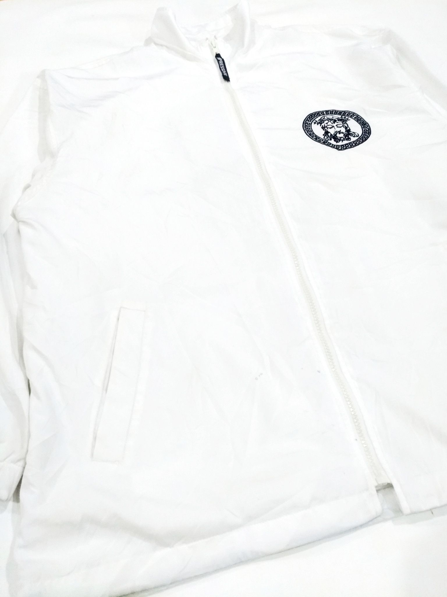 Japanese Brand RARE! VTG IMPRESSIVE EMBROIDERED "JESUS" COACH JACKET Size US L / EU 52-54 / 3 - 4 Thumbnail