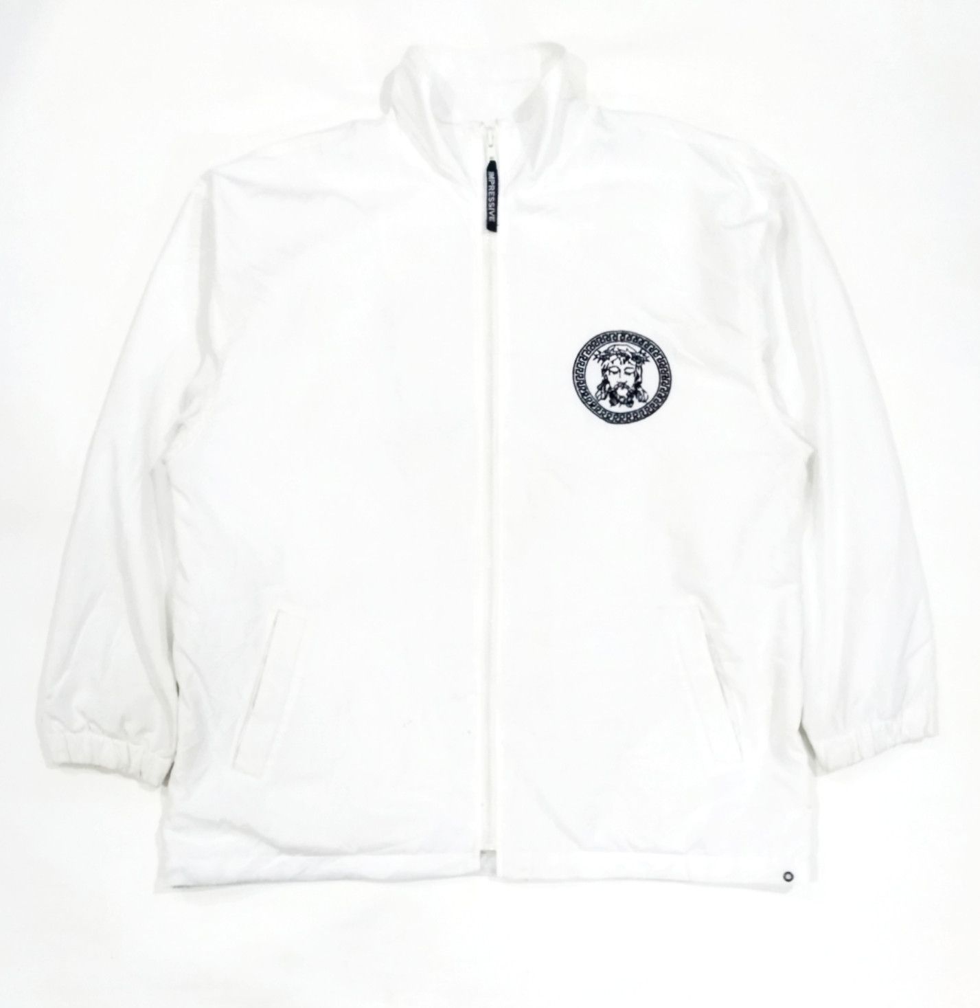 Japanese Brand RARE! VTG IMPRESSIVE EMBROIDERED "JESUS" COACH JACKET Size US L / EU 52-54 / 3 - 2 Thumbnail
