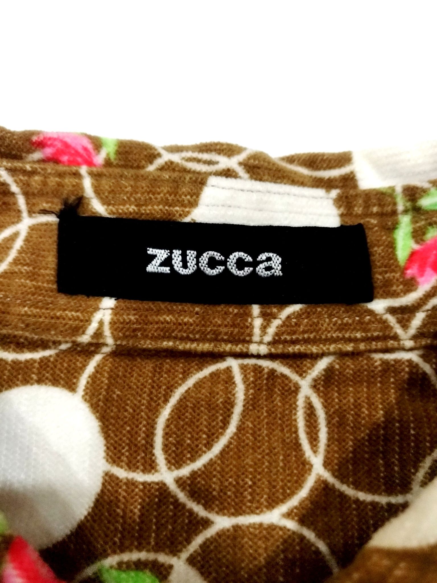 CABANE de ZUCCa × Designer × Issey Miyake RARE! ZUCCA POLKADOT FLORAL FLANNEL SHIRT Size M / US 6-8 / IT 42-44 - 6 Thumbnail