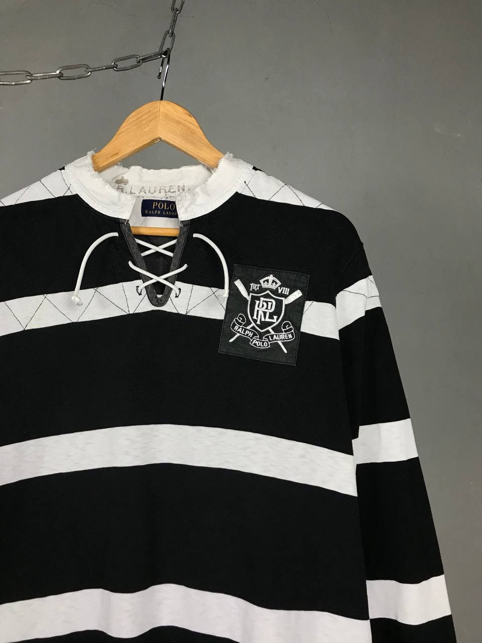 Polo Ralph Lauren Polo Ralph Lauren luxury streetwear rugby sweatshirt Size US M / EU 48-50 / 2 - 2 Thumbnail
