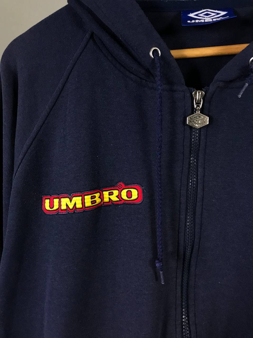 Umbro Umbro pro training vintage streetwear zip hoodie Size US XXL / EU 58 / 5 - 3 Thumbnail