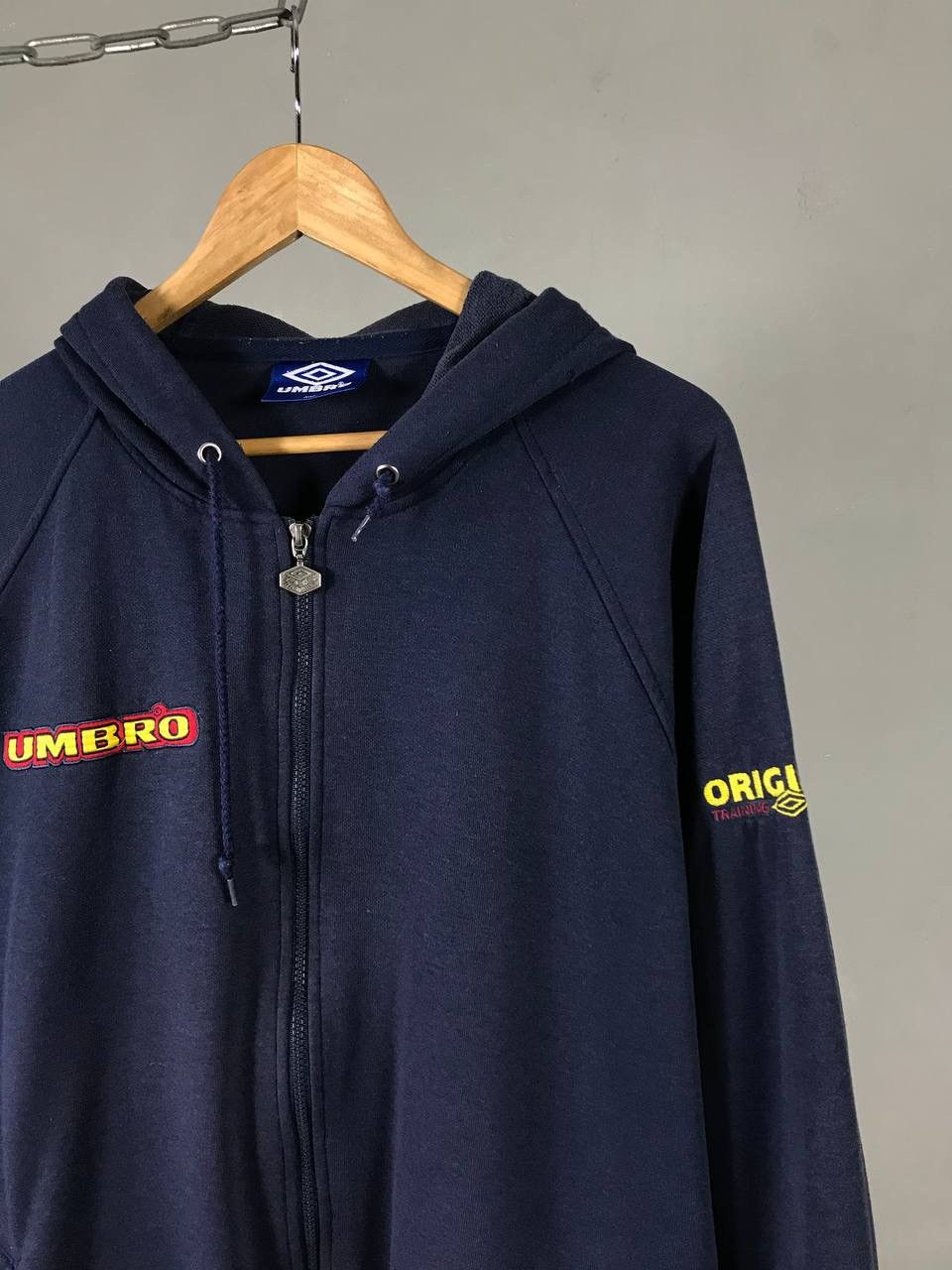 Umbro Umbro pro training vintage streetwear zip hoodie Size US XXL / EU 58 / 5 - 2 Thumbnail