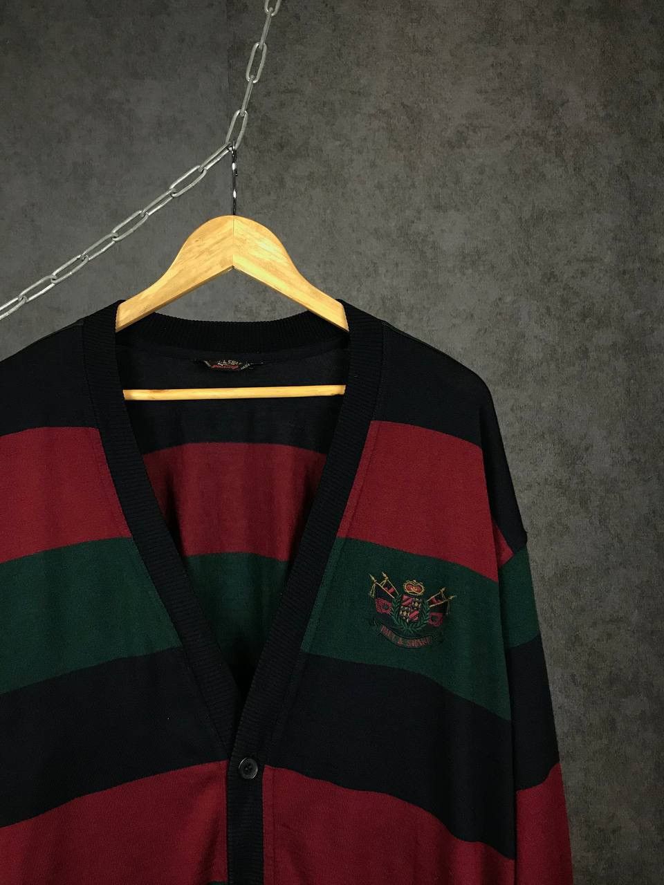 Paul & Shark Paul & Shark luxury vintage wool cardigan Size US L / EU 52-54 / 3 - 2 Thumbnail