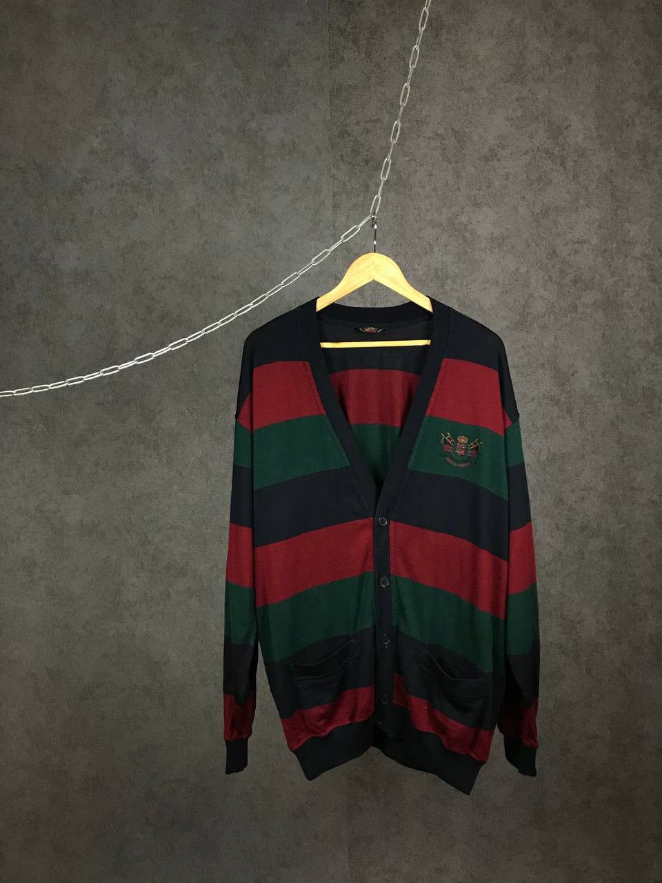 Paul & Shark Paul & Shark luxury vintage wool cardigan Size US L / EU 52-54 / 3 - 1 Thumbnail