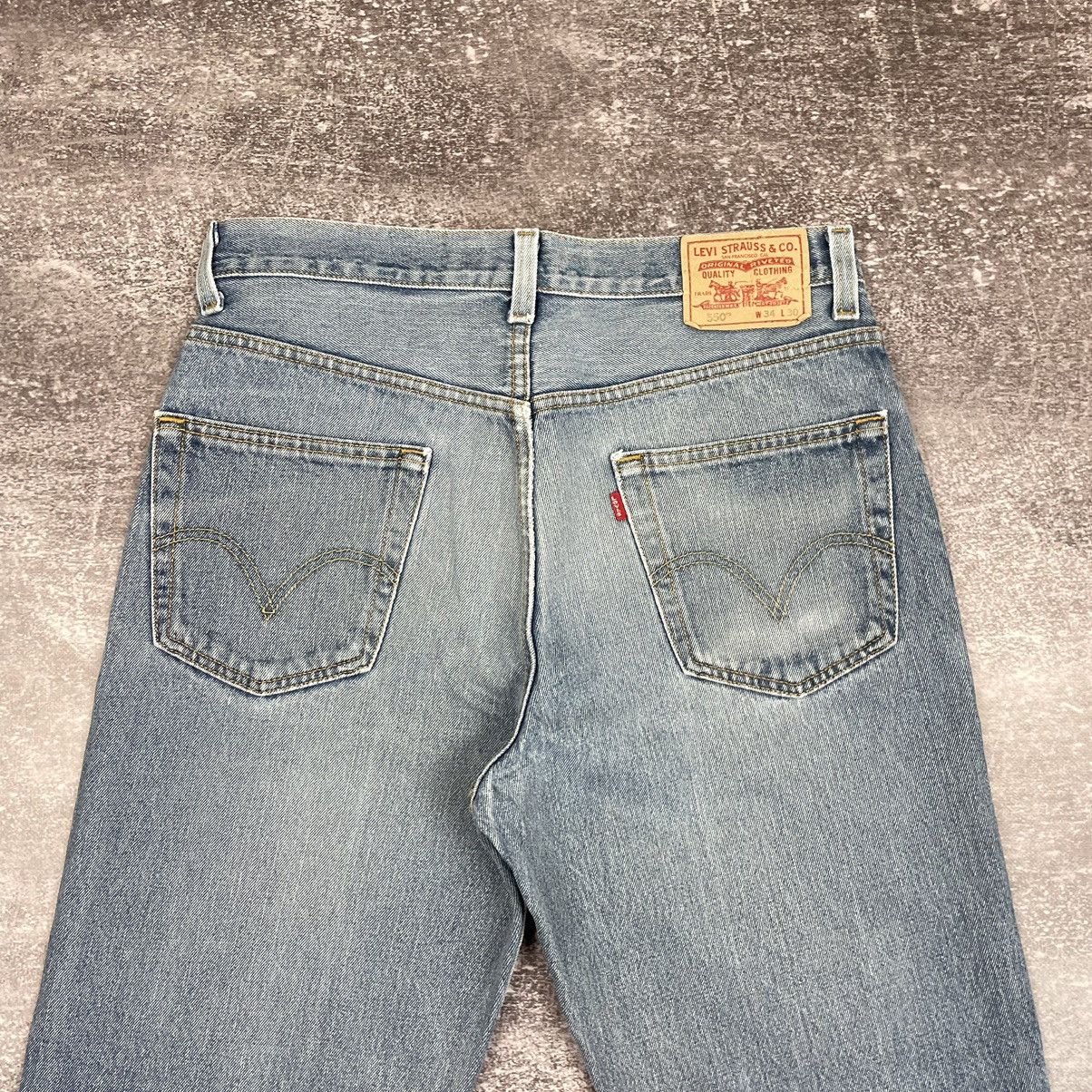 Levi's Vintage Levi’s 550 Relaxed Fit Jeans Size US 34 / EU 50 - 17 Thumbnail