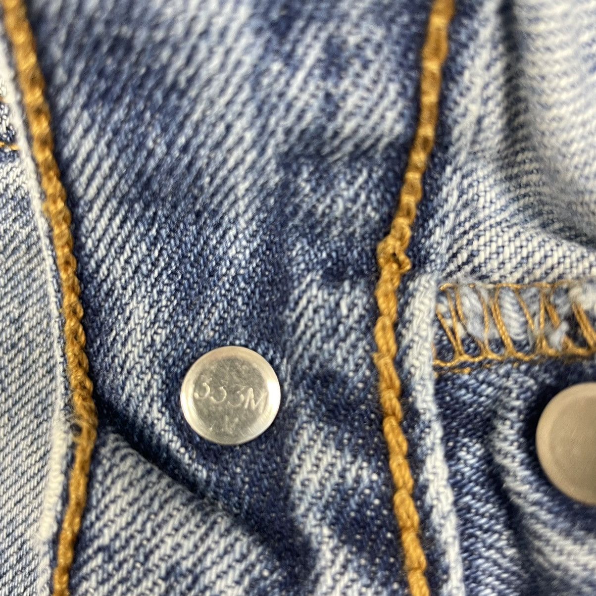 Levi's Vintage Distressed 90’s Levi’s 501 333M Button Jeans Size US 34 / EU 50 - 21 Thumbnail