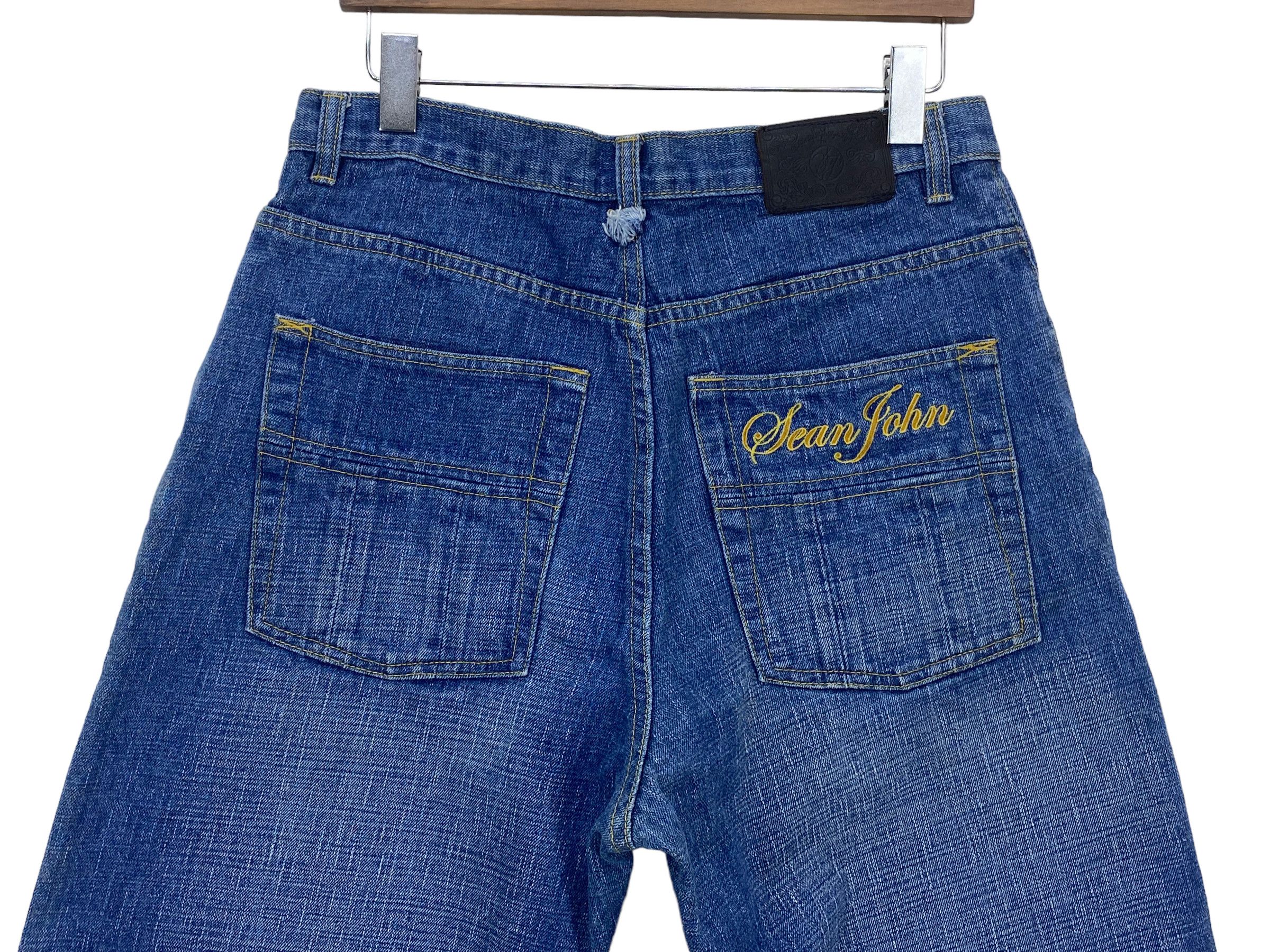 Sean John Sean John Jeans Baggy Jeans Hip Hop Skateboard Pants Size US 31 - 6 Thumbnail