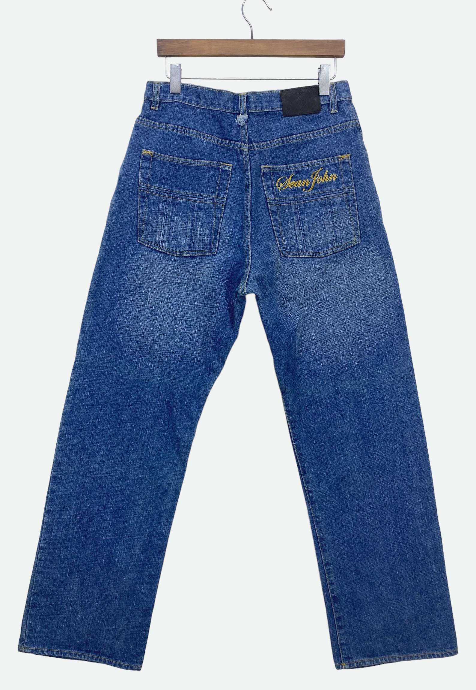 Sean John Sean John Jeans Baggy Jeans Hip Hop Skateboard Pants Size US 31 - 1 Thumbnail