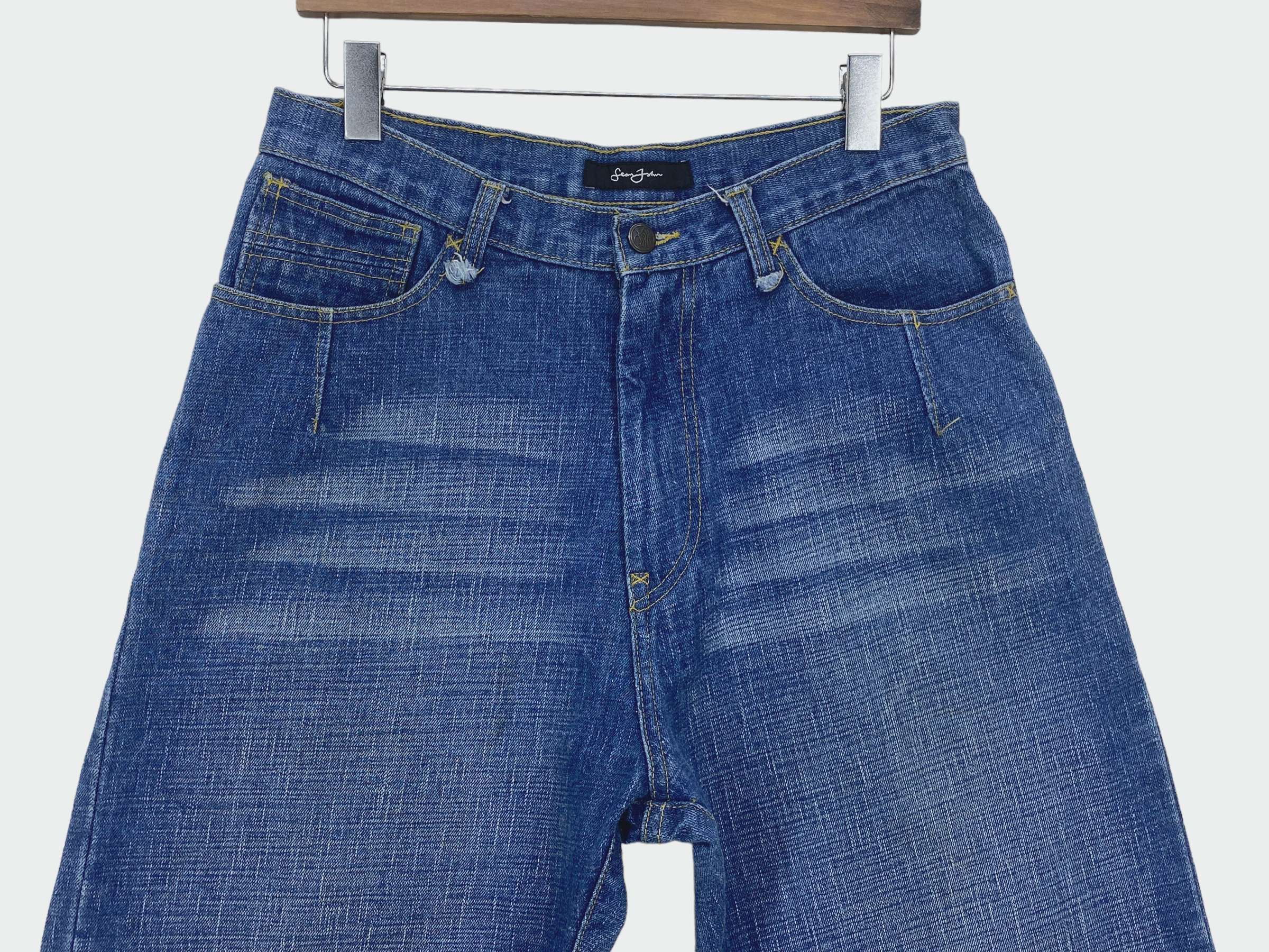 Sean John Sean John Jeans Baggy Jeans Hip Hop Skateboard Pants Size US 31 - 3 Thumbnail