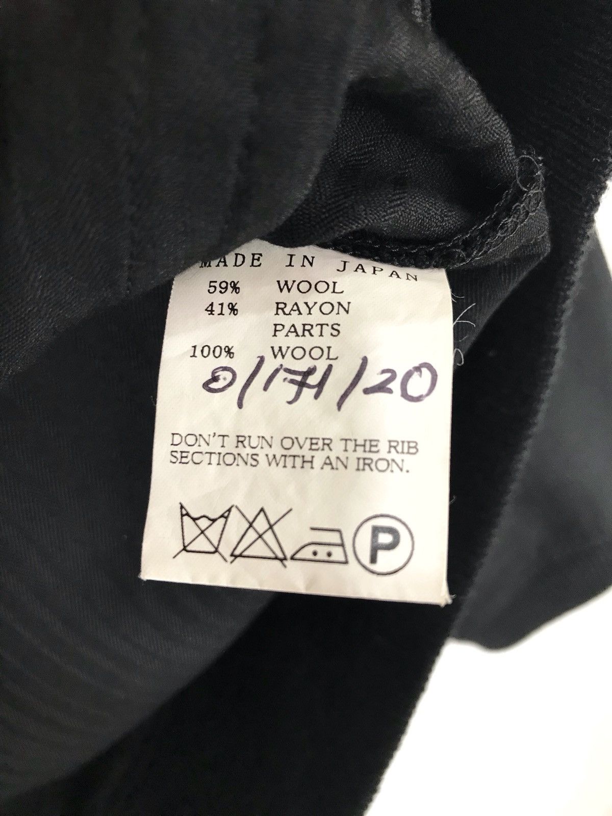 Limi Feu Limi Feu Yohji Yamamoto Made In Japan Black Jacket Size S / US 4 / IT 40 - 6 Thumbnail