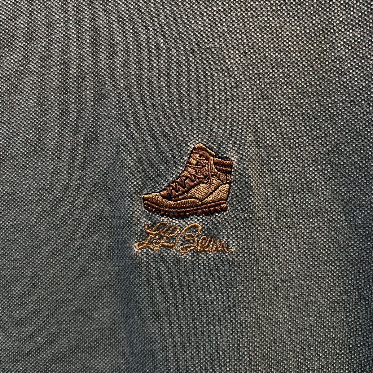 L.L. Bean × Vintage L.L. Bean Boot Logo Embroidered Tee Size US L / EU 52-54 / 3 - 4 Thumbnail