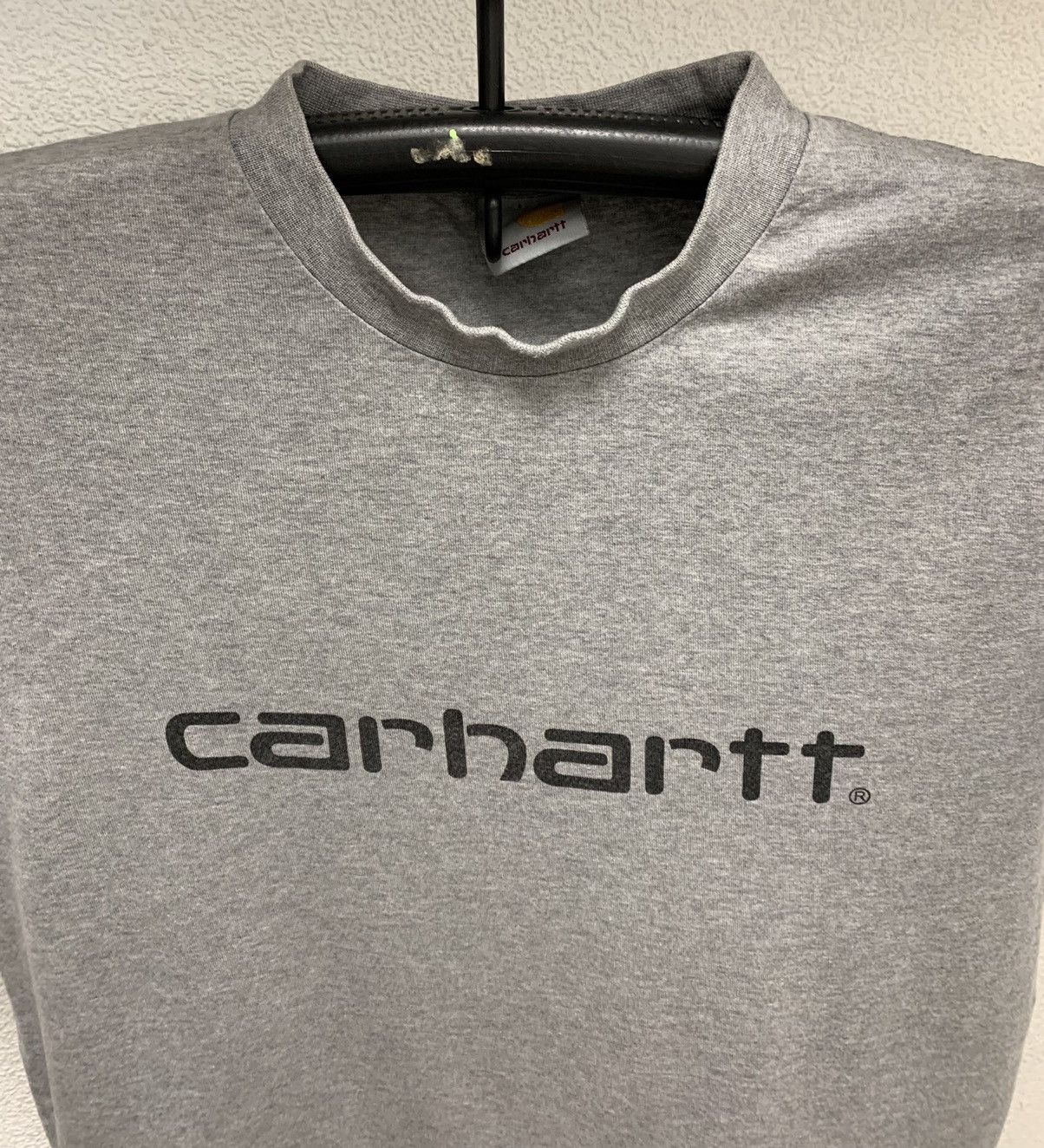 Carhartt Carhartt Grey t-shirt S-Msize big logo Size US S / EU 44-46 / 1 - 2 Thumbnail