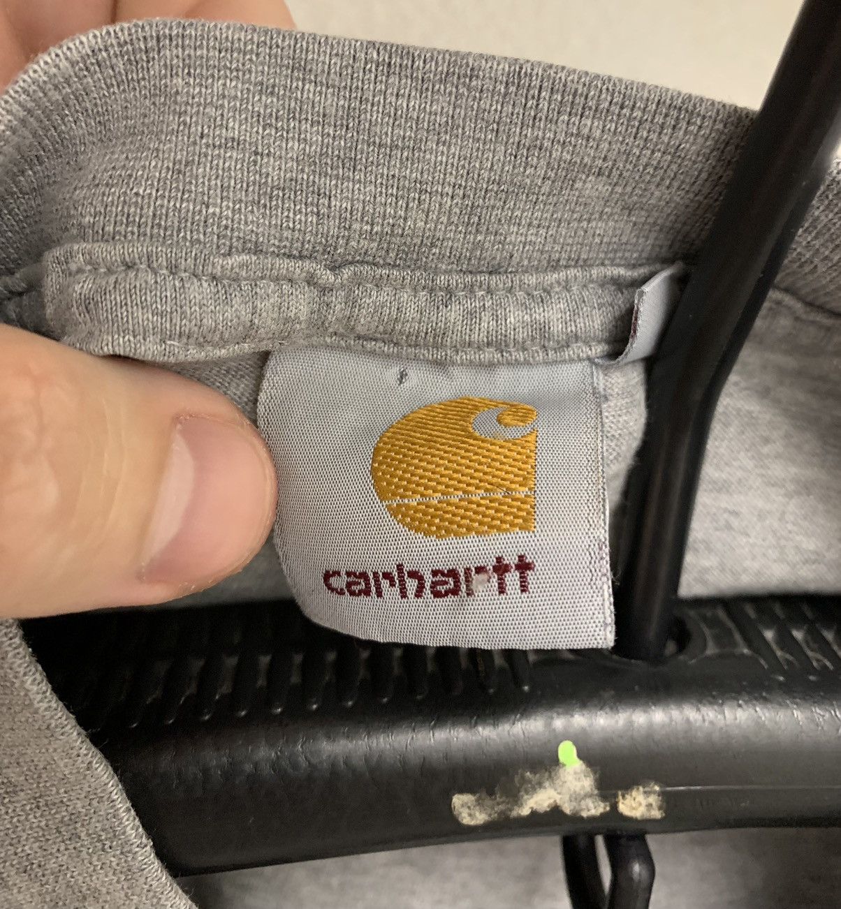 Carhartt Carhartt Grey t-shirt S-Msize big logo Size US S / EU 44-46 / 1 - 3 Thumbnail