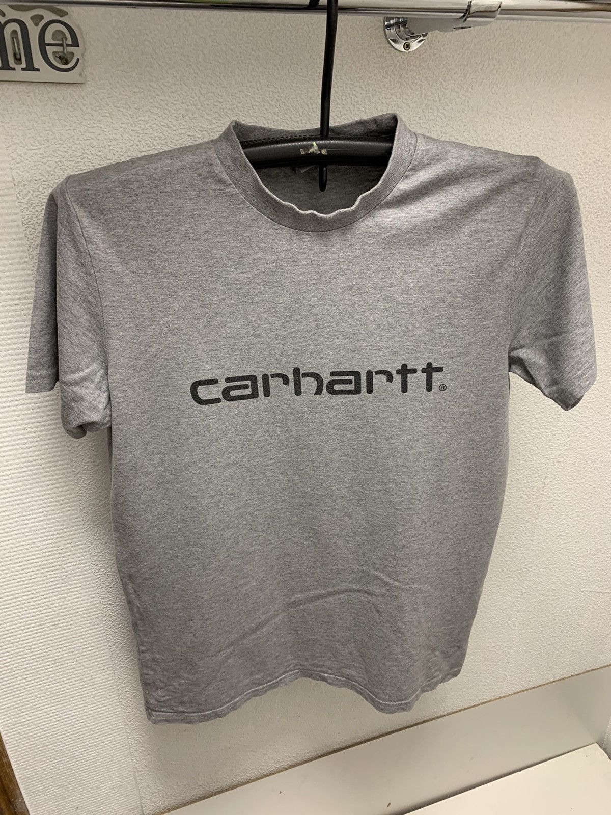 Carhartt Carhartt Grey t-shirt S-Msize big logo Size US S / EU 44-46 / 1 - 1 Thumbnail