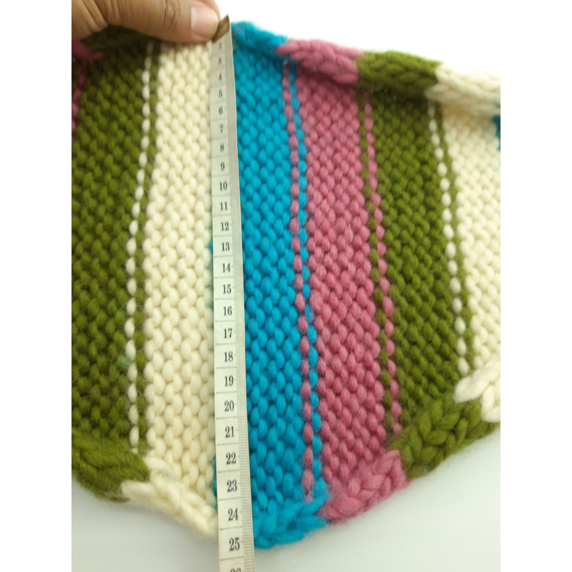 Paul Smith × Vintage Paul Smith Jeans Scarf / Muffler / Wool - MFA04 Size ONE SIZE - 7 Thumbnail