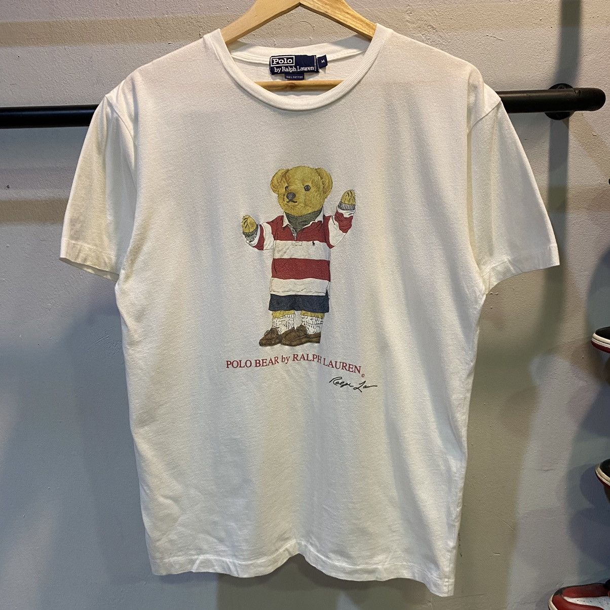 Polo Ralph Lauren × Vintage VINTAGE‼️Polo Ralph Lauren Polo Bear Character Tee Size US L / EU 52-54 / 3 - 1 Thumbnail