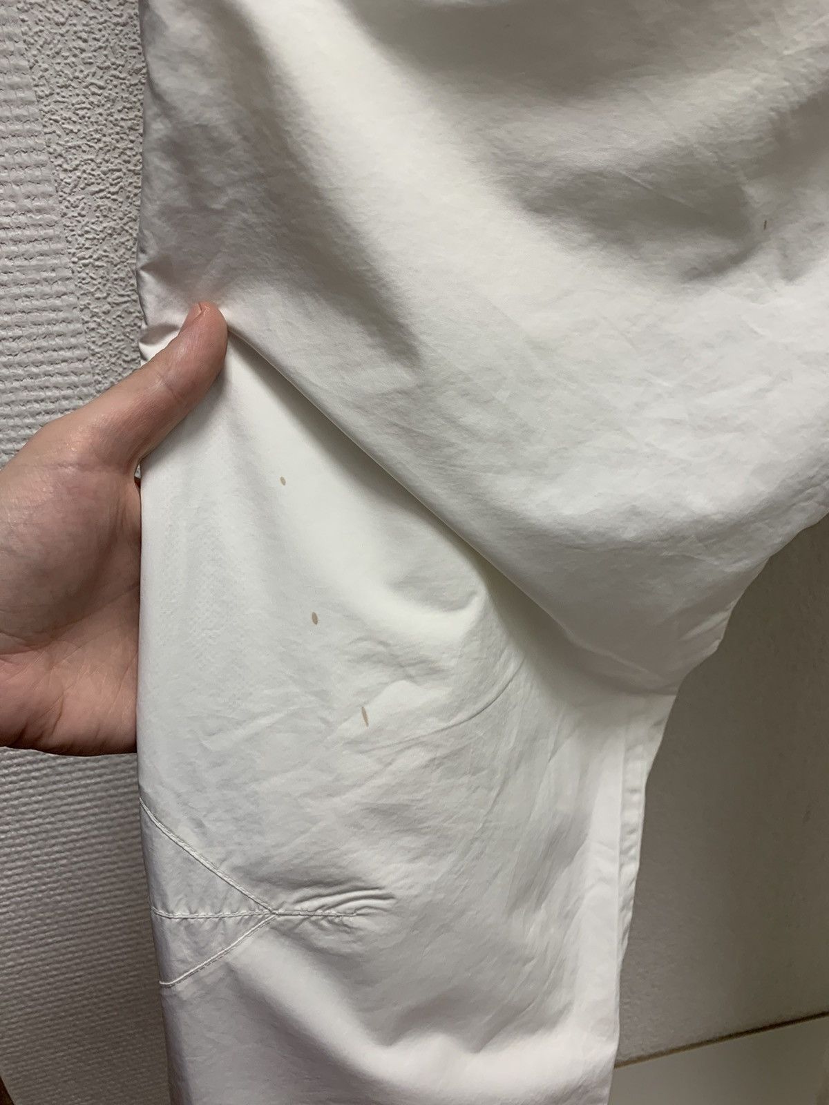 Nike × Vintage Nike athletic vintage drill sweatpants L y2k white 34 Size US 34 / EU 50 - 8 Thumbnail