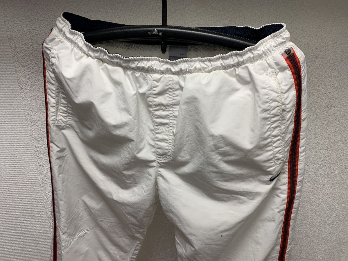 Nike × Vintage Nike athletic vintage drill sweatpants L y2k white 34 Size US 34 / EU 50 - 2 Thumbnail