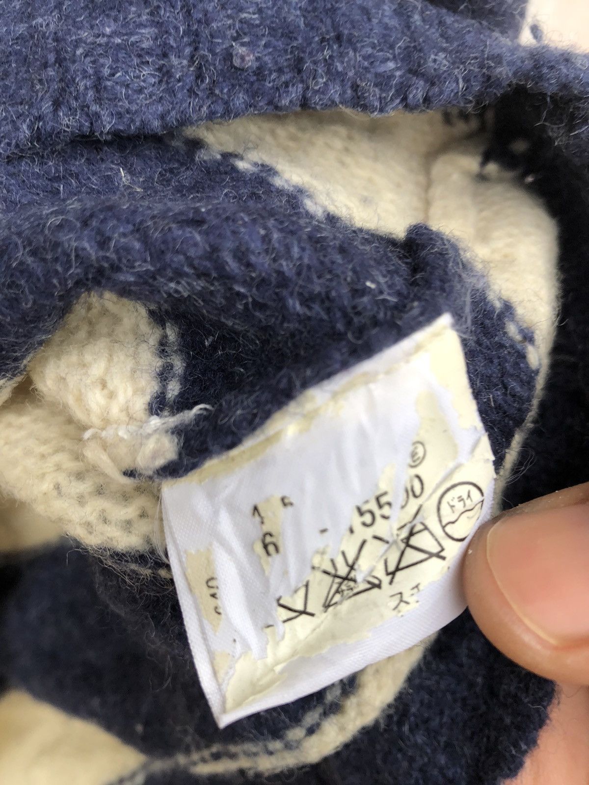 Japanese Brand × Takeo Kikuchi Takeo Kikuchi Sweatshirt Wool Size XS / US 0-2 / IT 36-38 - 5 Thumbnail
