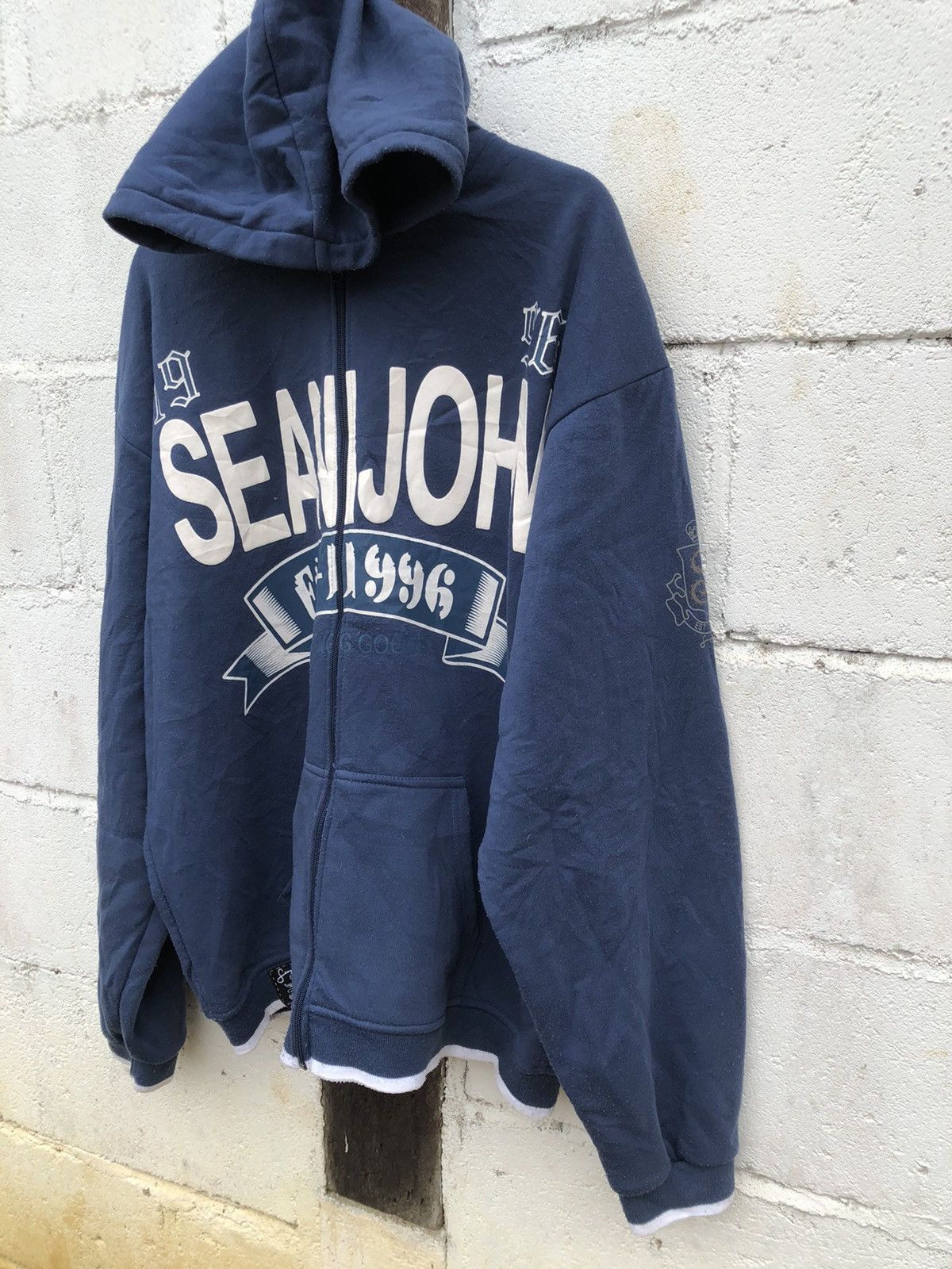 Sean John hoodie Sean John spellout embroidered Size US XXL / EU 58 / 5 - 3 Thumbnail