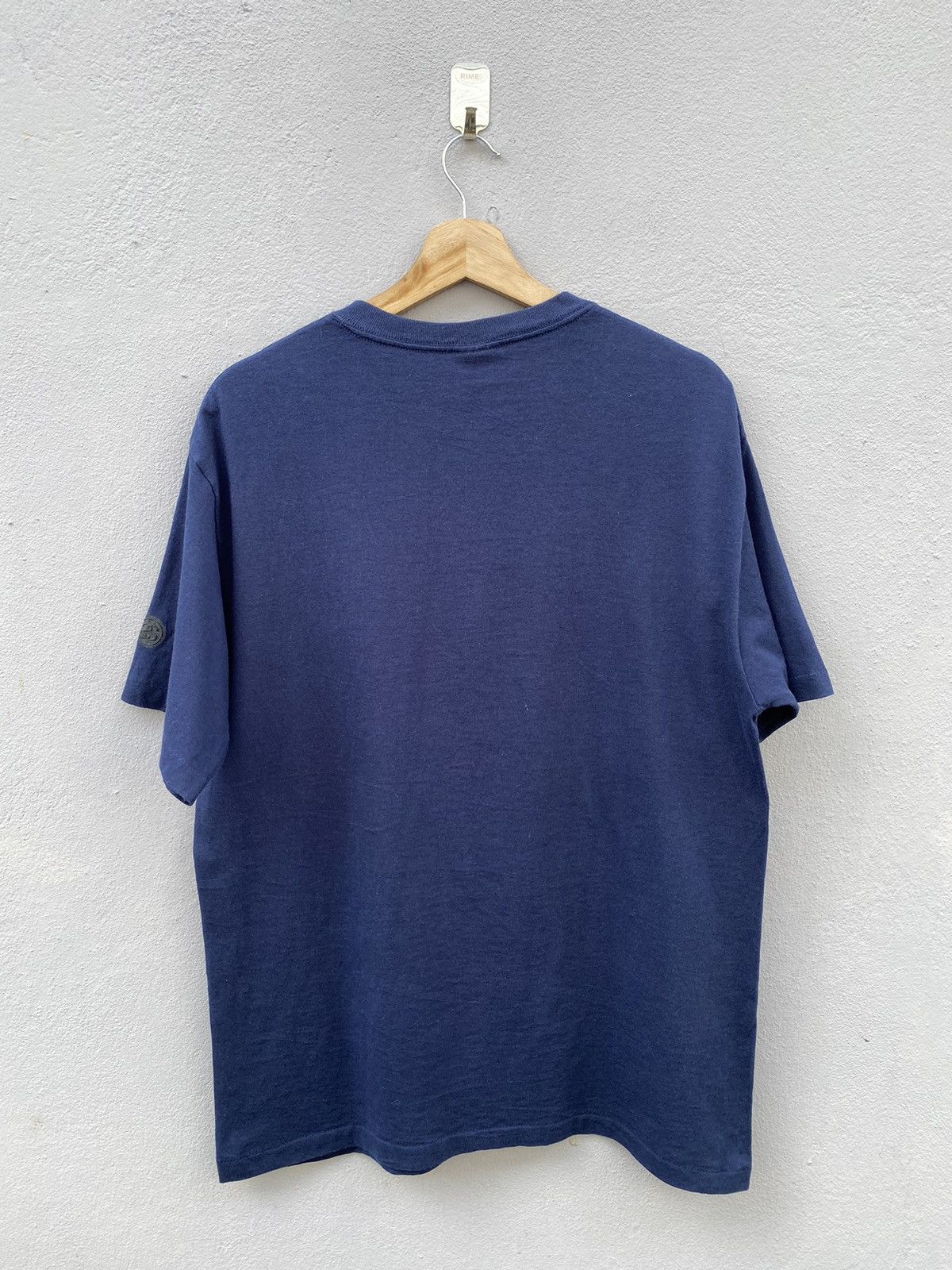 Stussy × Vintage Vintage 1990’s Stüssy Box Logo Single Stitch USA Tee Size US L / EU 52-54 / 3 - 8 Thumbnail