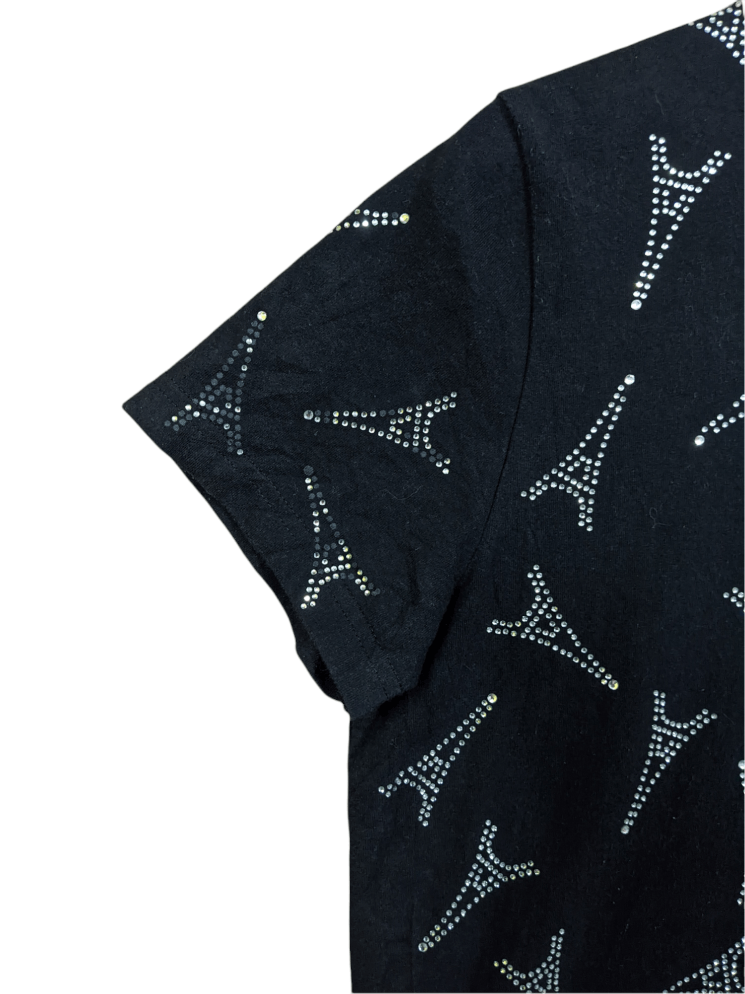 Balenciaga Balenciaga Women's Paris Eiffel Tower Rhinestone Size M / US 6-8 / IT 42-44 - 3 Thumbnail