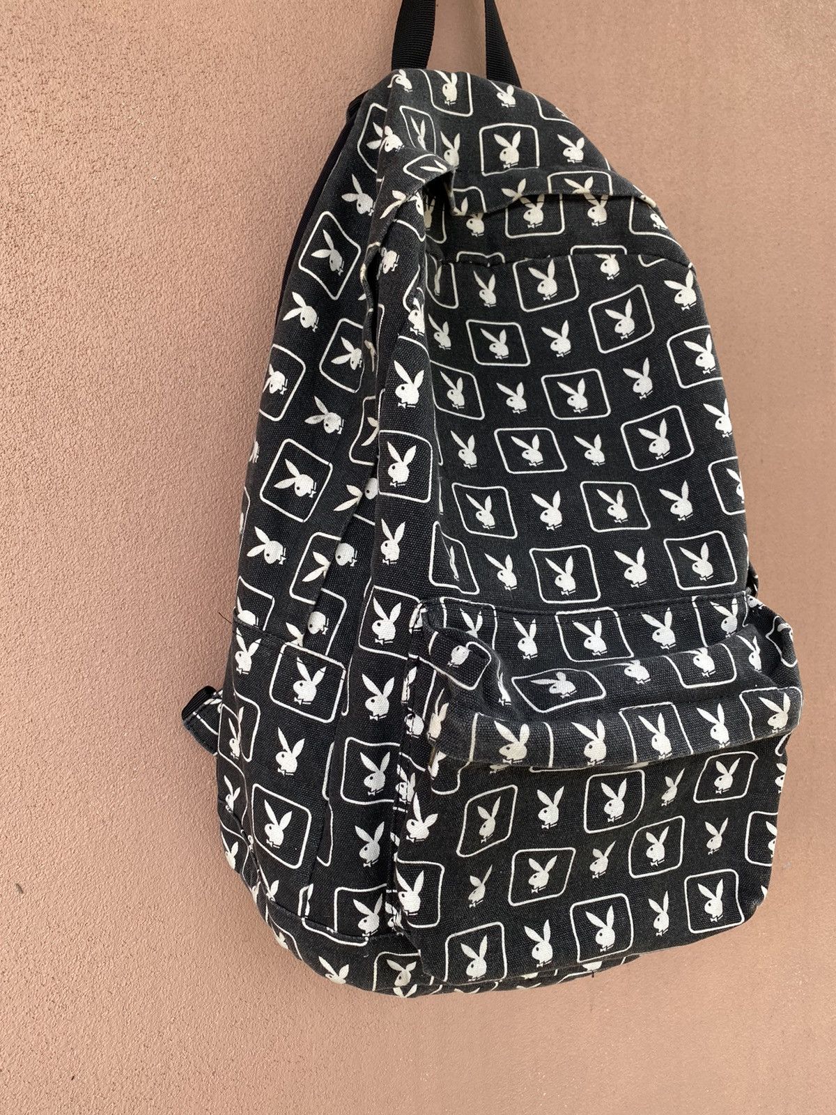 Playboy 🔥RARE🔥 PLAYBOY Monogram Iconic Logo Bunny Black/White B.Pack Size ONE SIZE - 3 Thumbnail