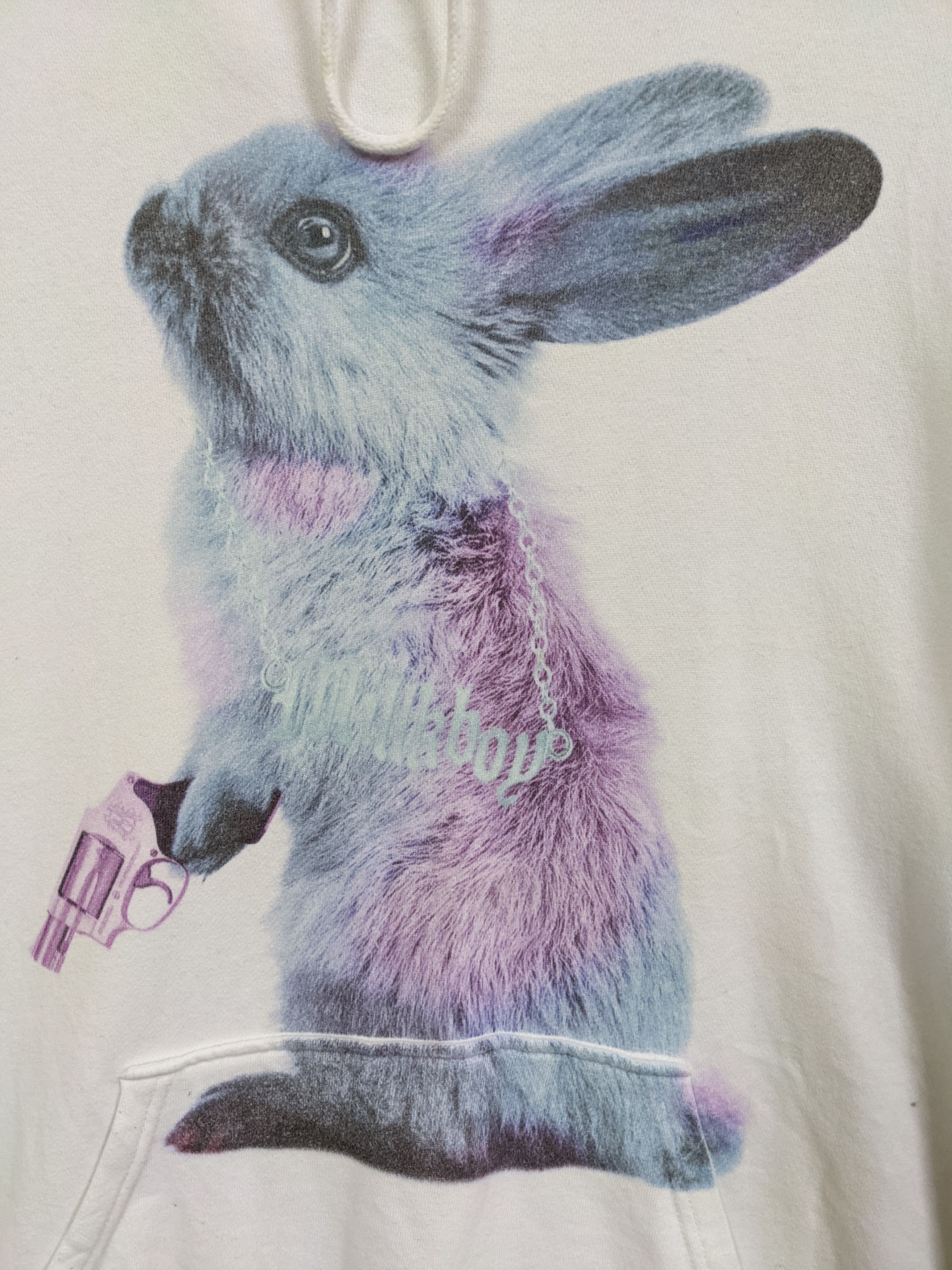 20471120 × Beauty Beast × Japanese Brand Milkboy RIOT Rabbit Hoodie Very Rare Size US L / EU 52-54 / 3 - 8 Thumbnail