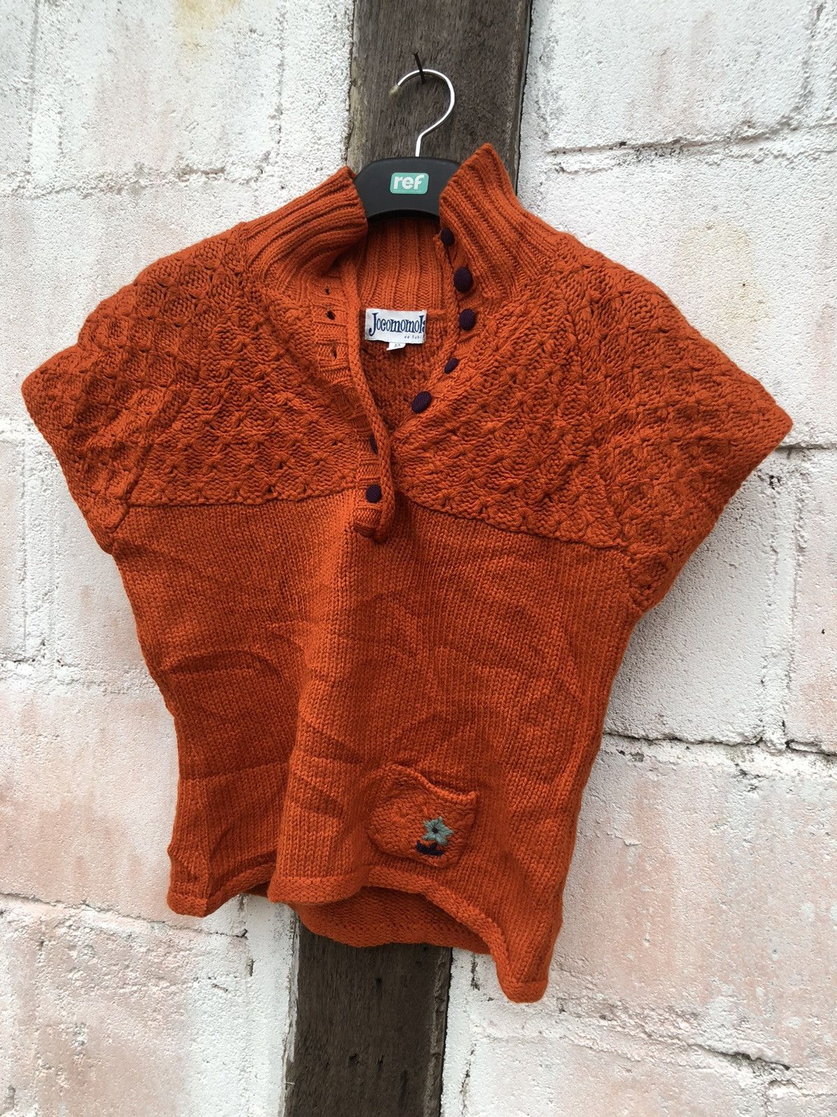 Designer Jocomomola De Sybilla Knitwear Poncho Size S / US 4 / IT 40 - 3 Thumbnail