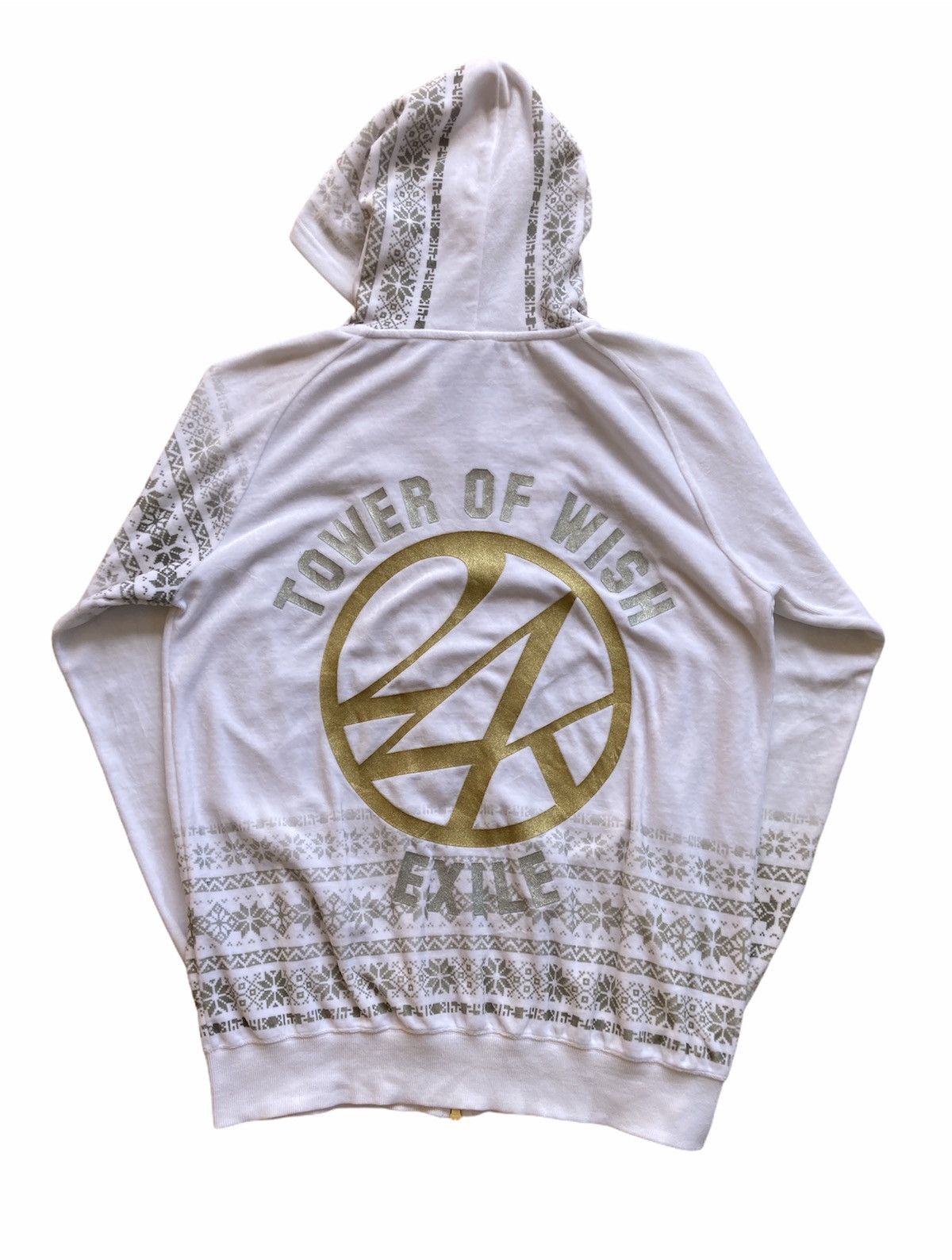 Japanese Brand 24 KARATS ZIPPER HOODIE Size US XL / EU 56 / 4 - 4 Thumbnail