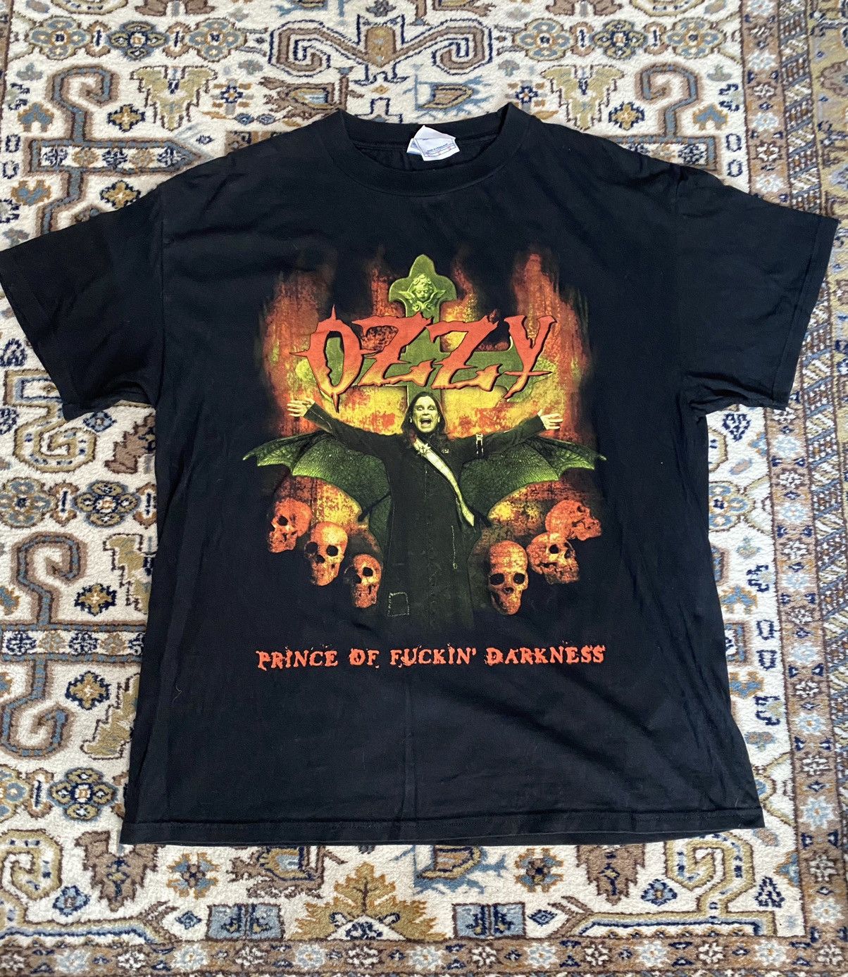 ozzy osbourne prince of darkness t shirt