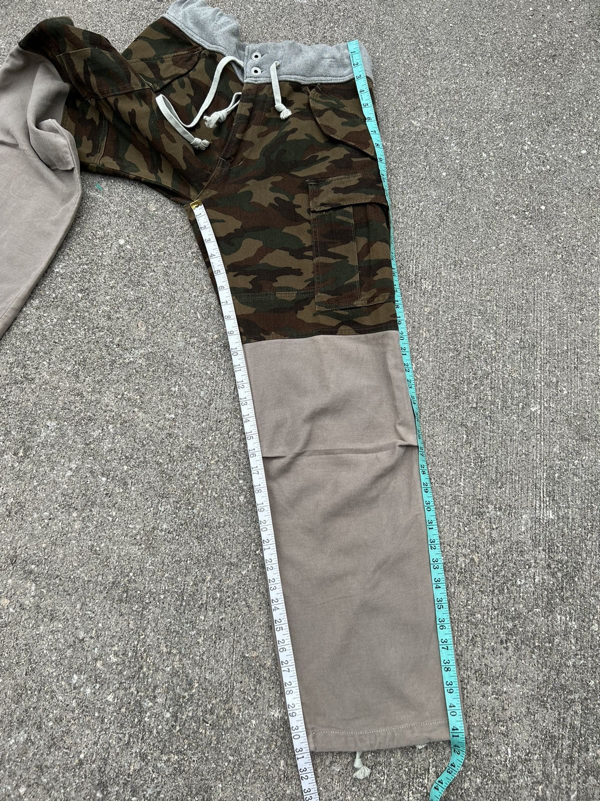 Vintage HANALEI Japan Hybrid Camouflage Cargo Trouser Pant Size US 31 - 4 Thumbnail