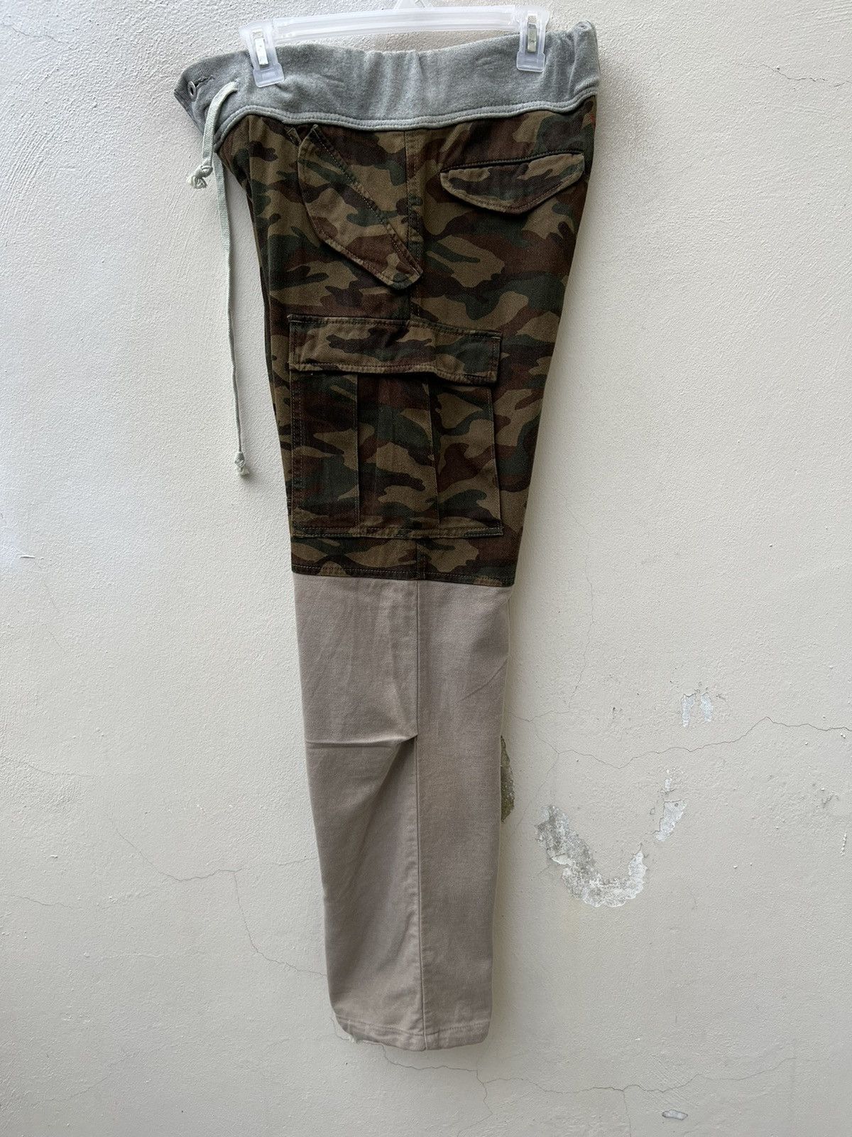 Vintage HANALEI Japan Hybrid Camouflage Cargo Trouser Pant Size US 31 - 19 Thumbnail