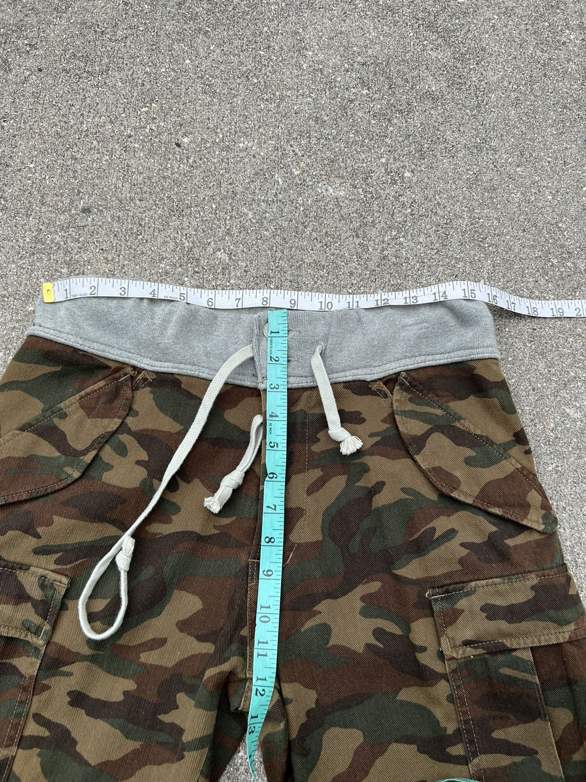 Vintage HANALEI Japan Hybrid Camouflage Cargo Trouser Pant Size US 31 - 2 Thumbnail