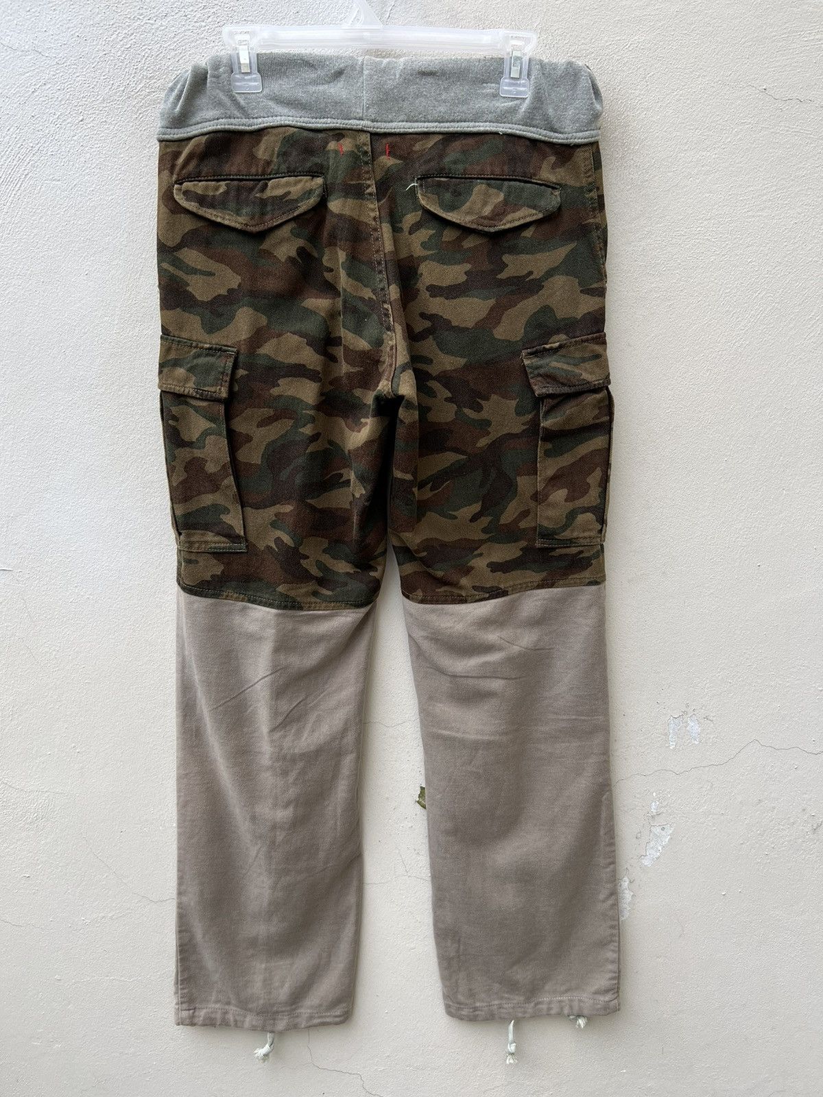 Vintage HANALEI Japan Hybrid Camouflage Cargo Trouser Pant Size US 31 - 15 Thumbnail